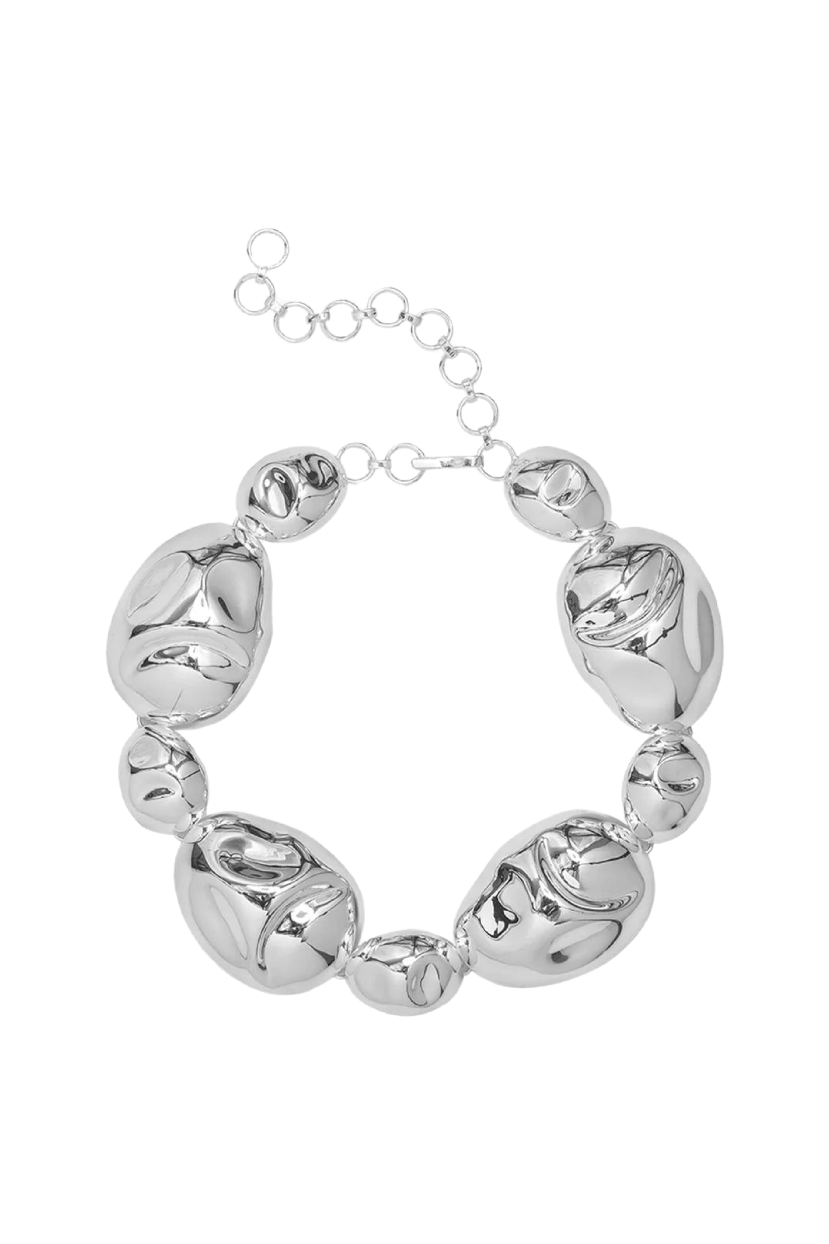 Oriente Silver Choker Necklace