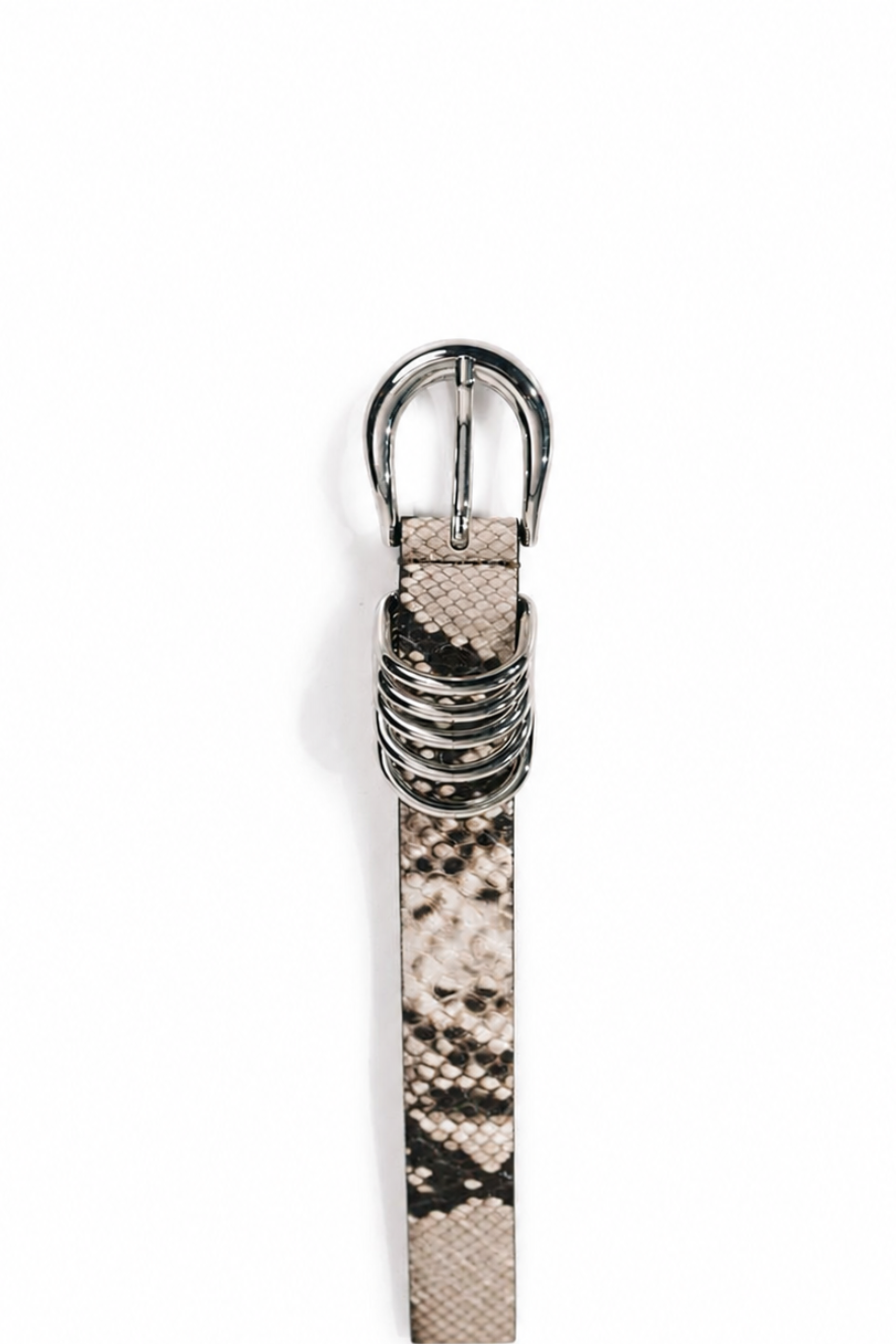 Hollyhock Snake Silver