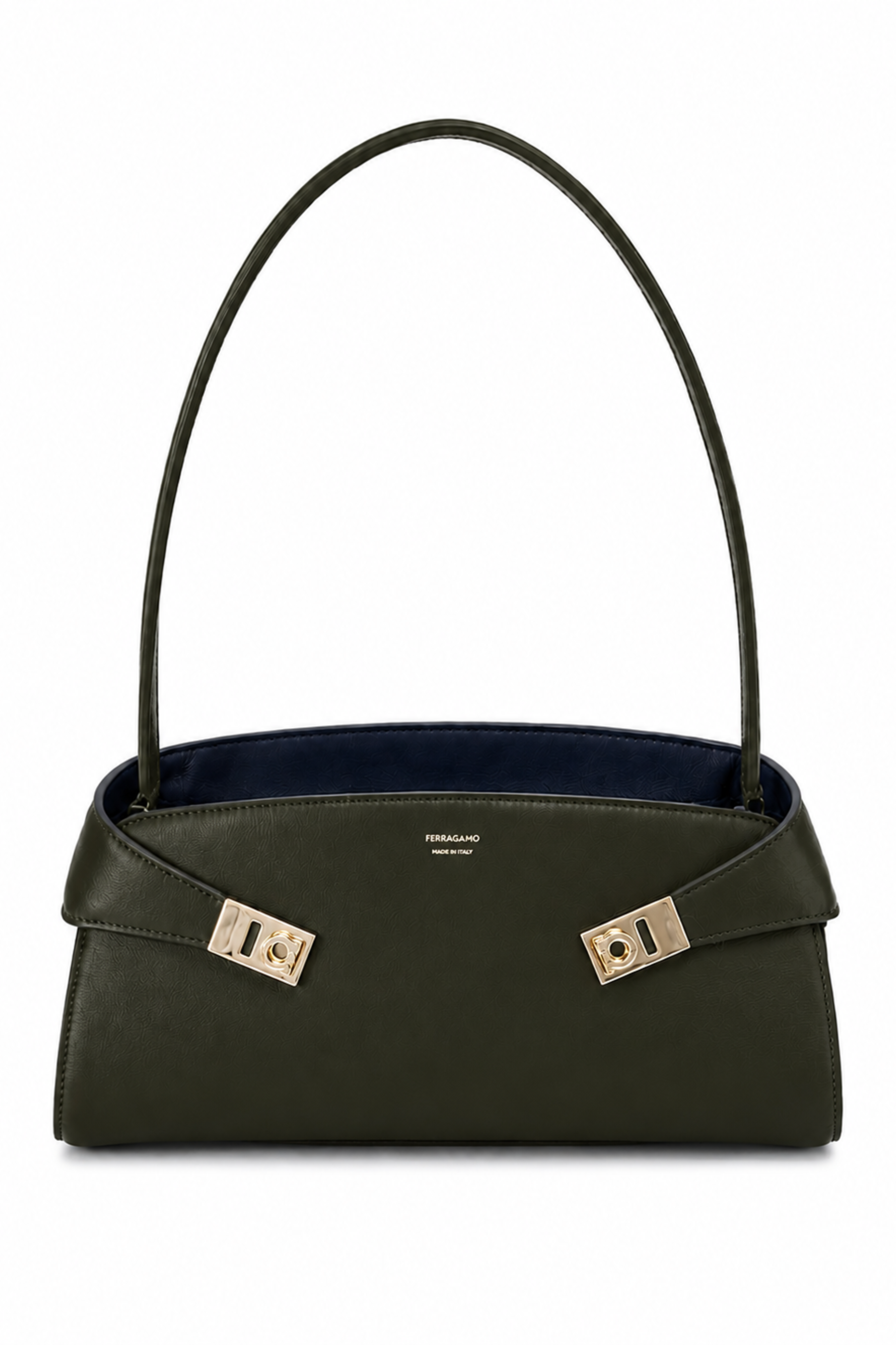 Hug Handbag - Olive/Navy
