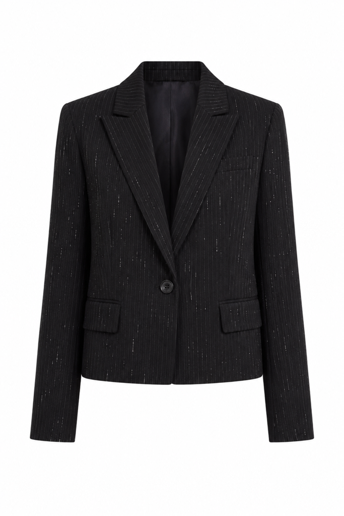 One Button Spencer Blazer