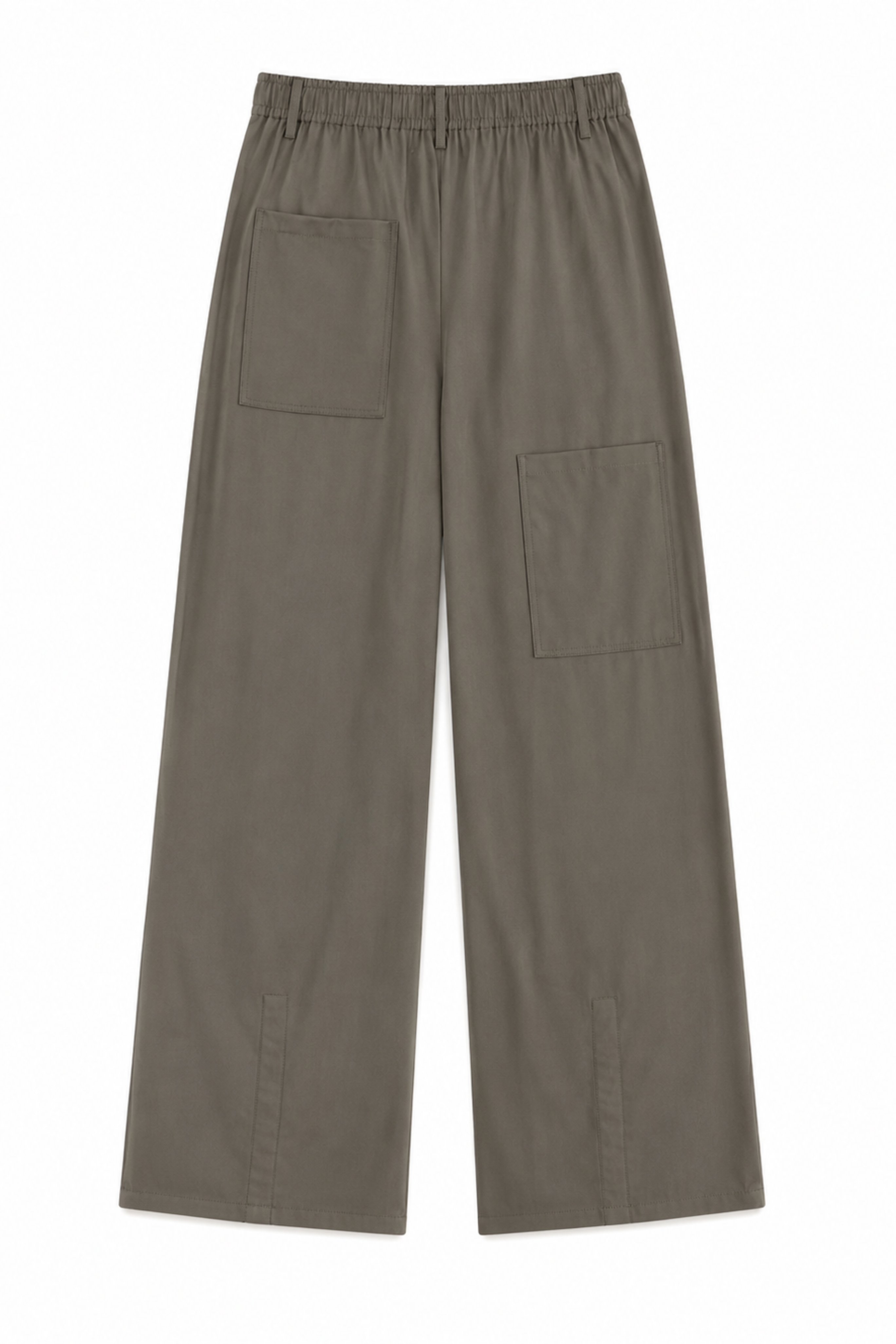 Tropical Wool Charles Trouser - Dark Stone