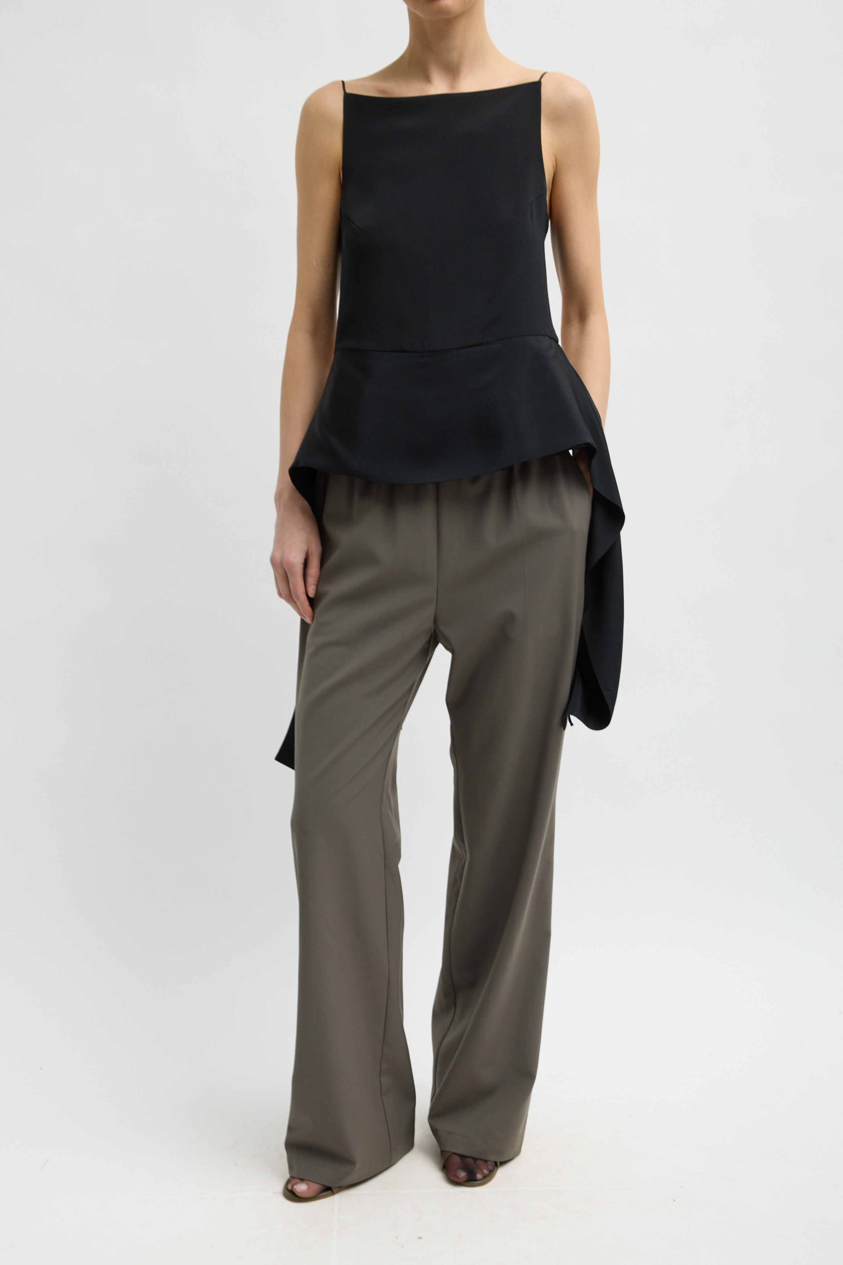 4 Ply Silk Side Drape Cami