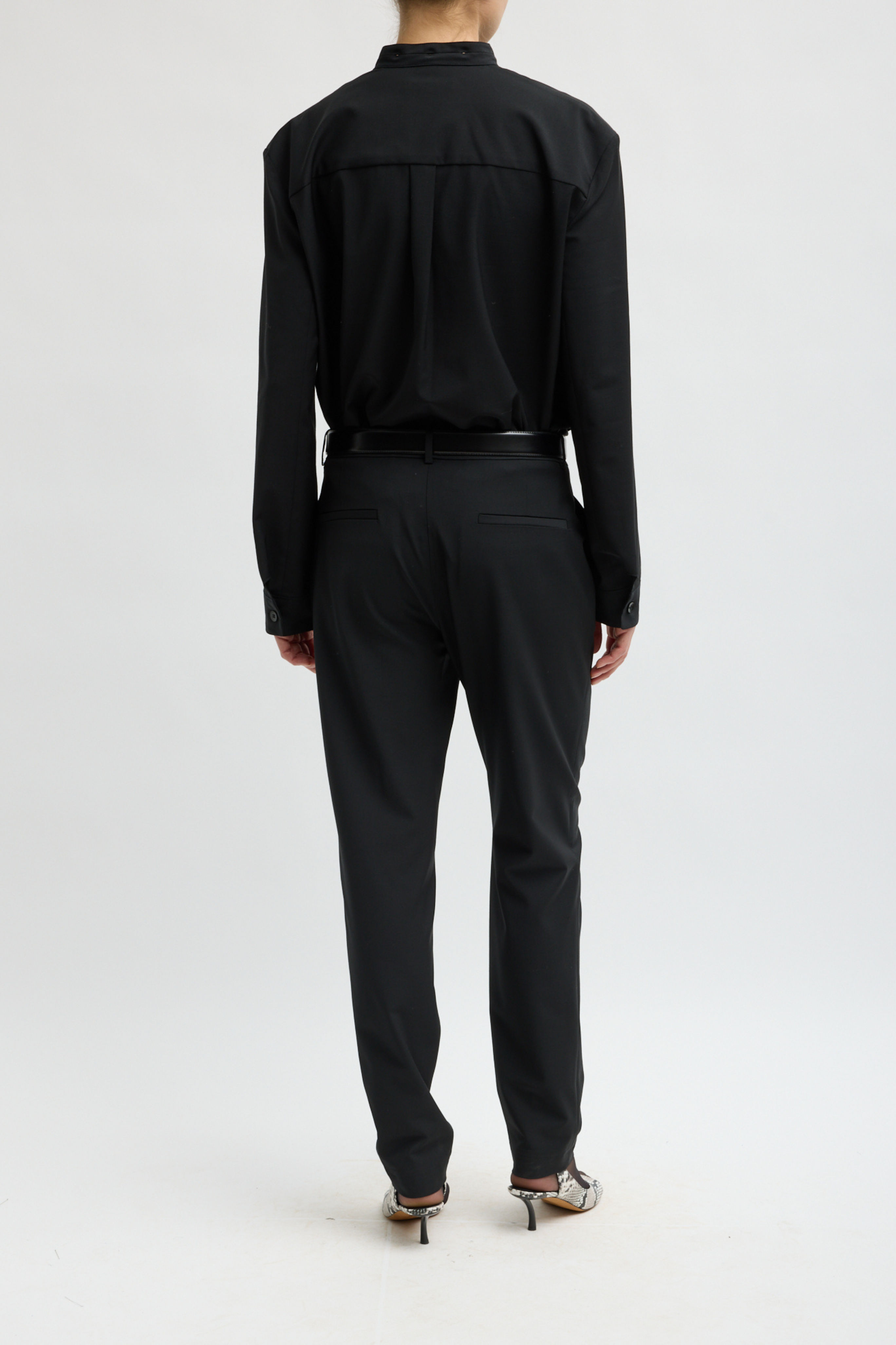 Recycled Tropical Wool Marcus Slim Trouser