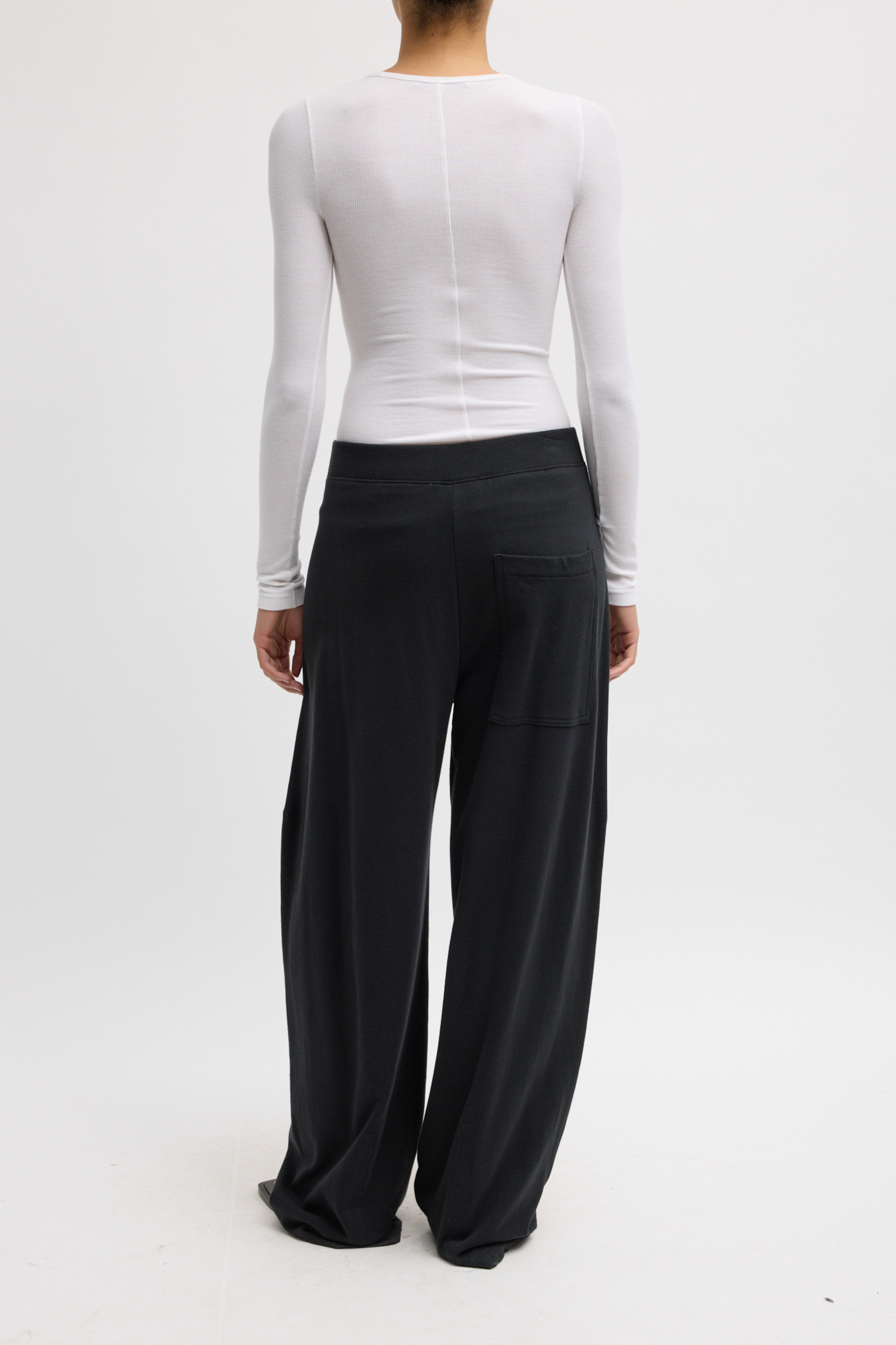 Light Weight Sweatshirting Winslow Pant - Black