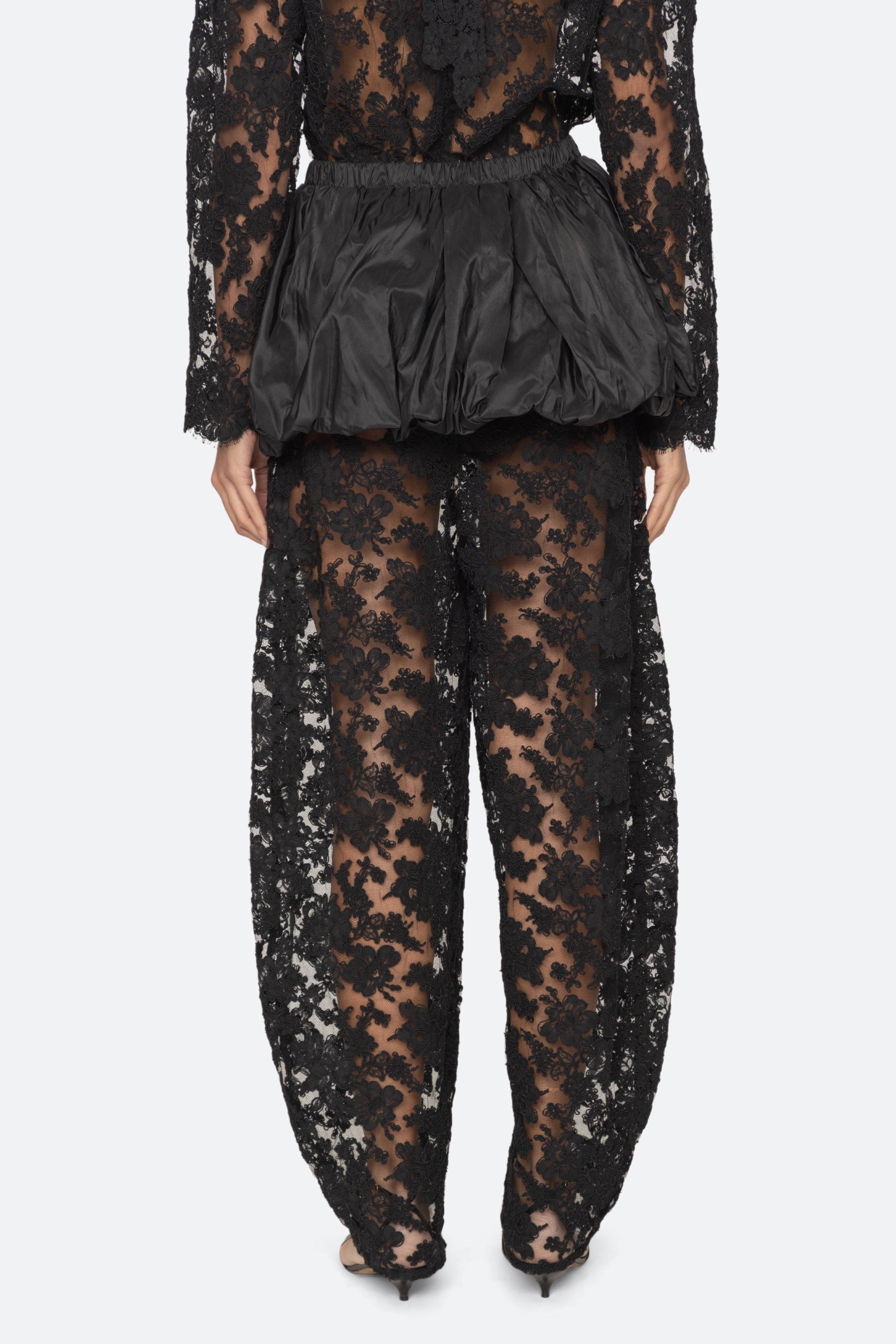 Kirra Lace Pants W/ Bubble Skirt