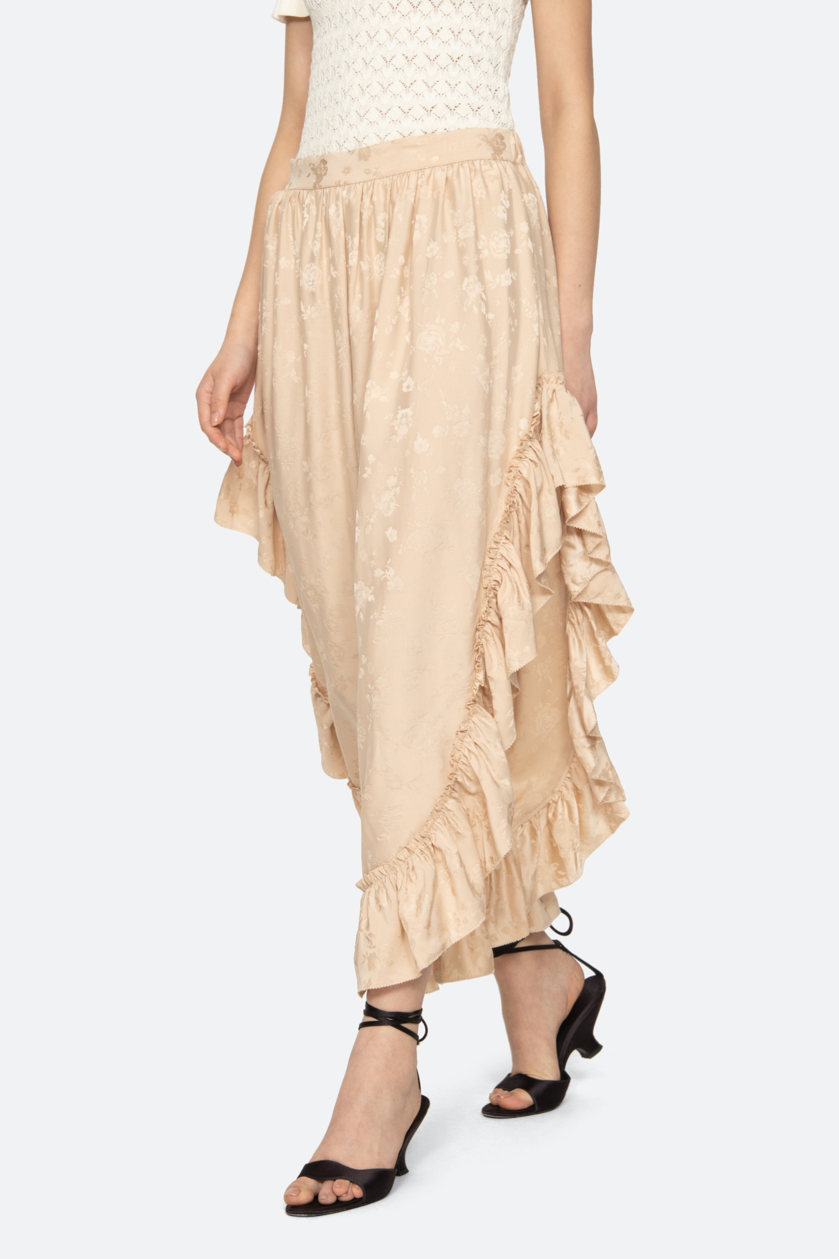 Shay Lace Ruffle Pants