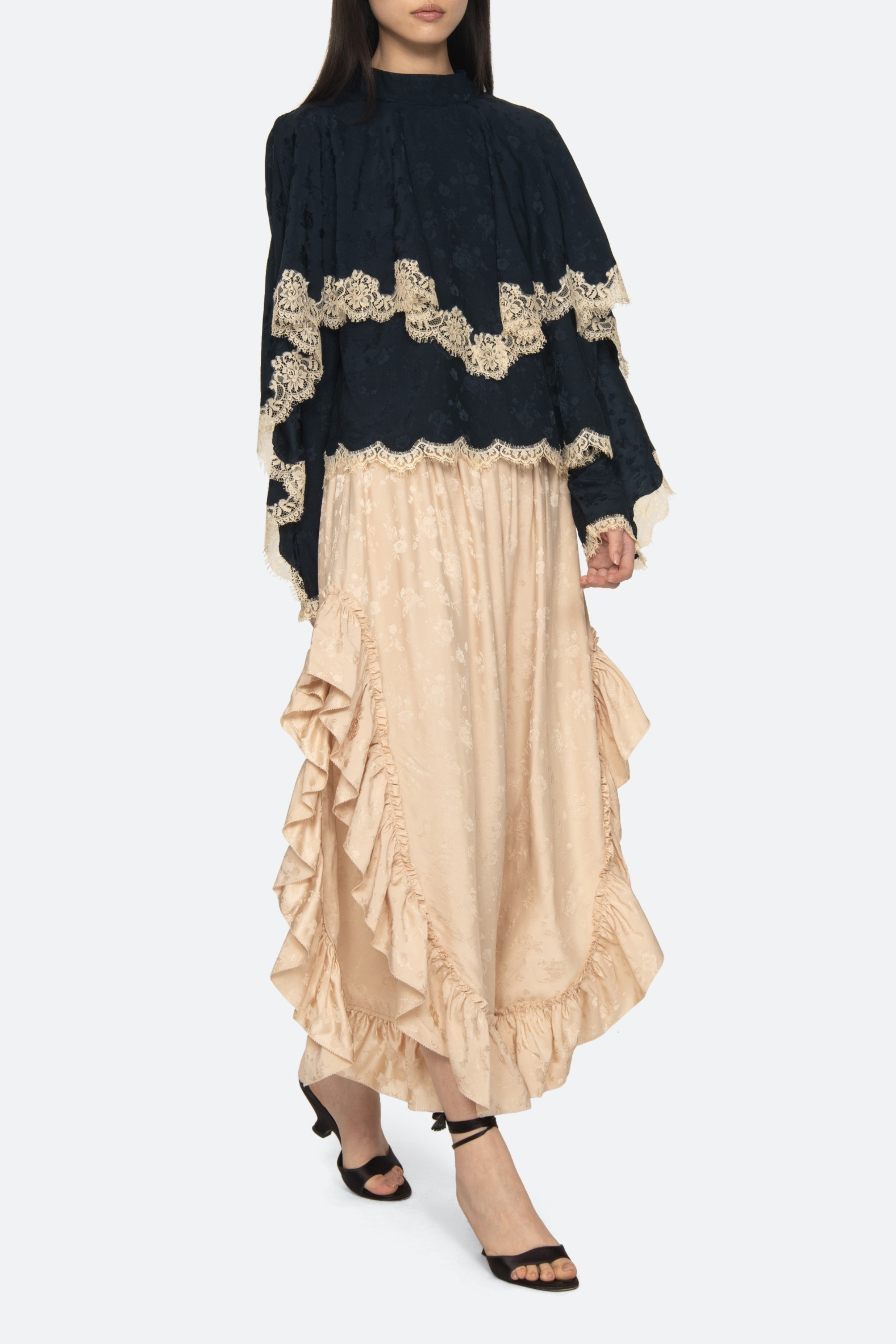 Shay Lace Ruffle Pants