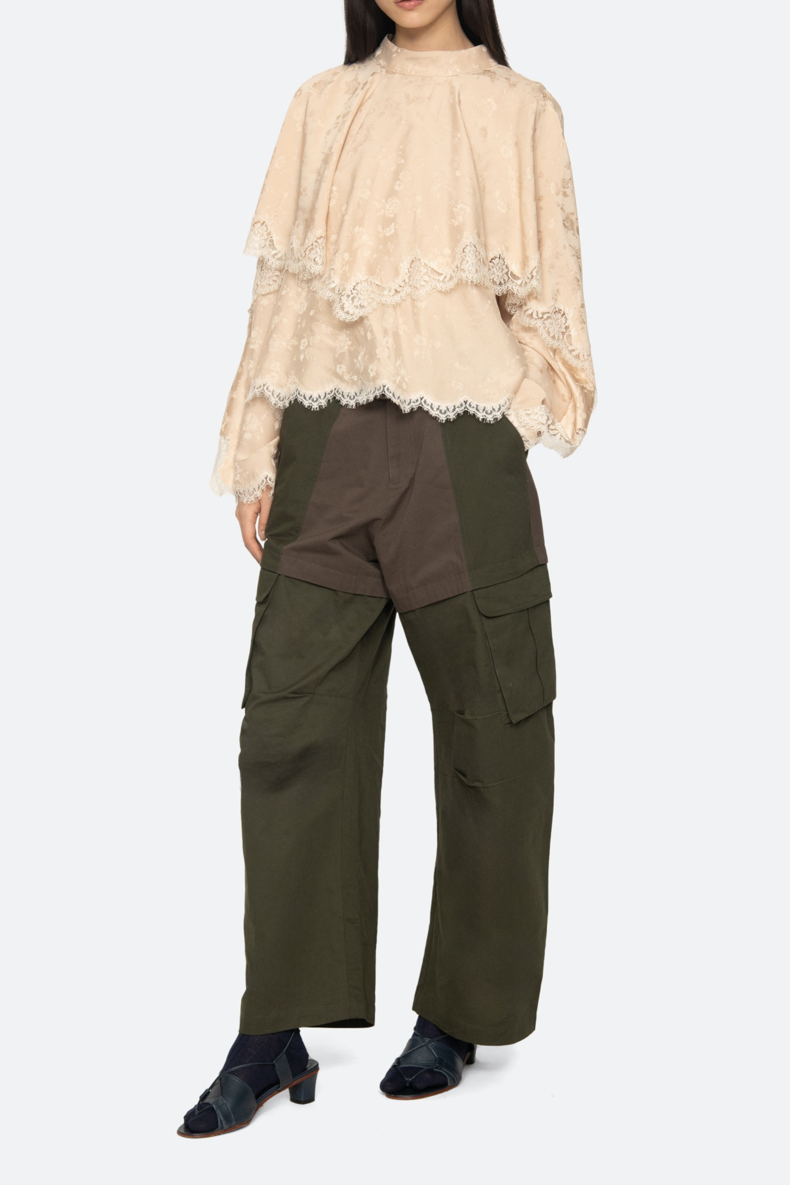 Shay Lace Longsleeve Top