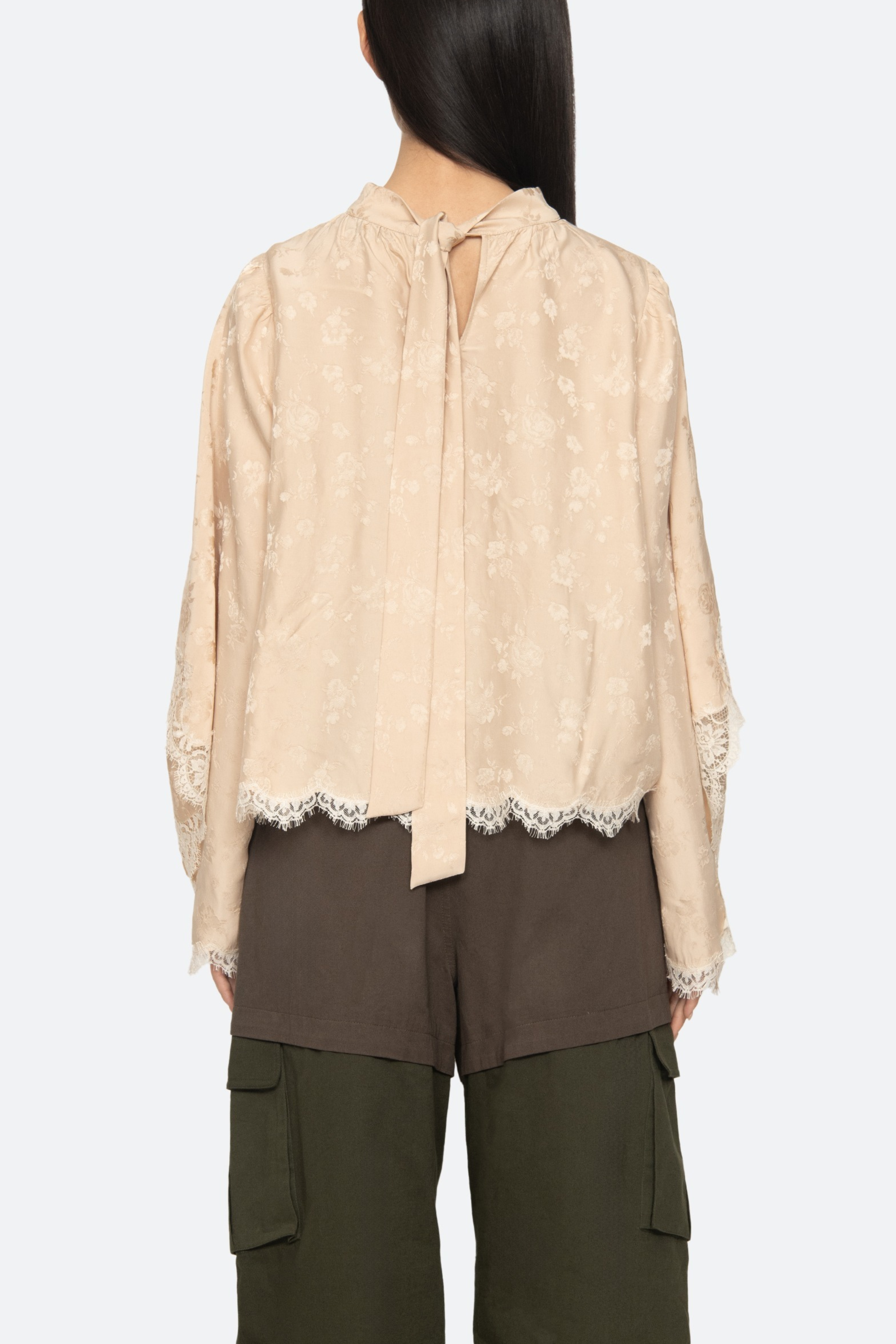 Shay Lace Longsleeve Top