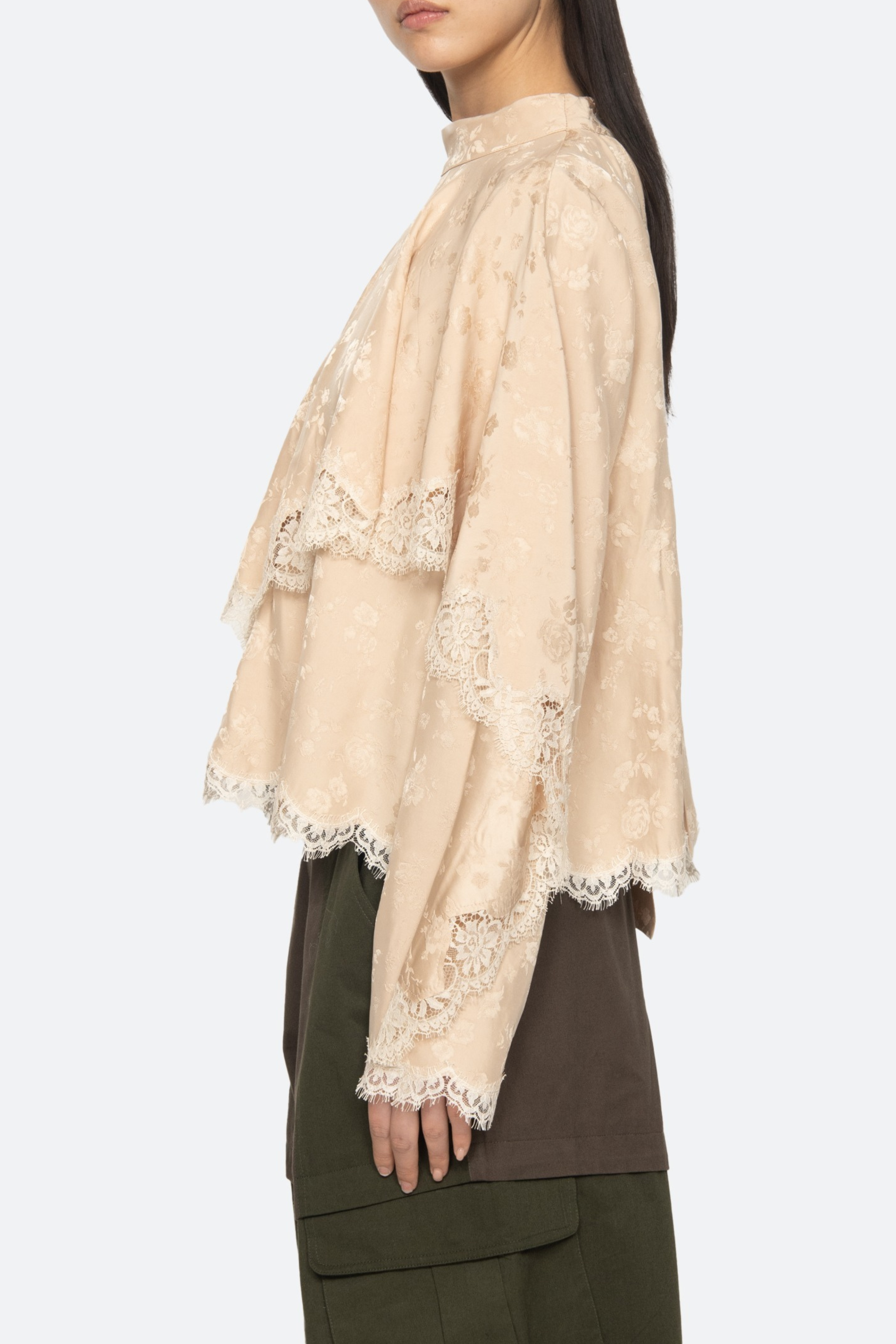 Shay Lace Longsleeve Top