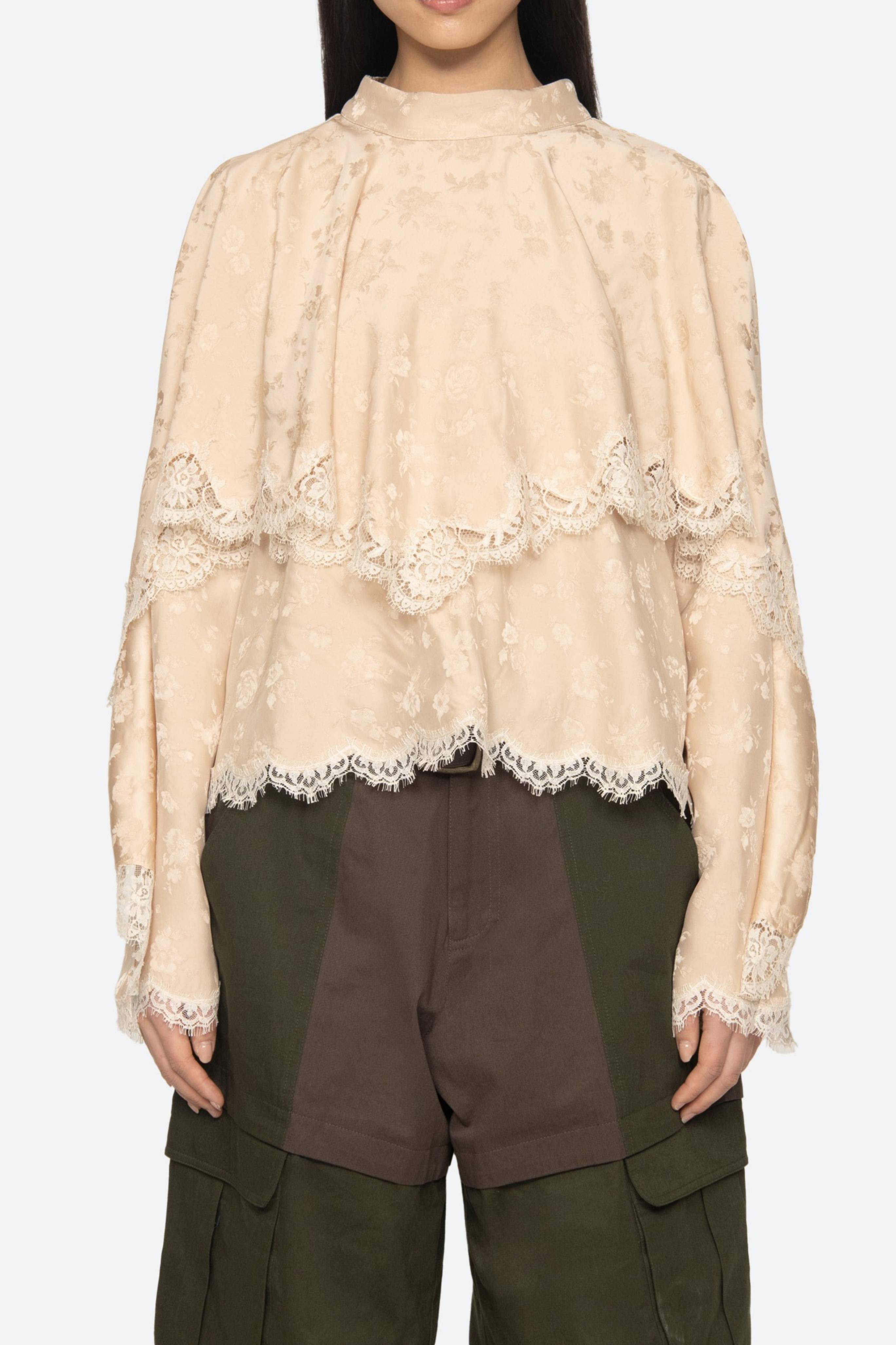 Shay Lace Longsleeve Top