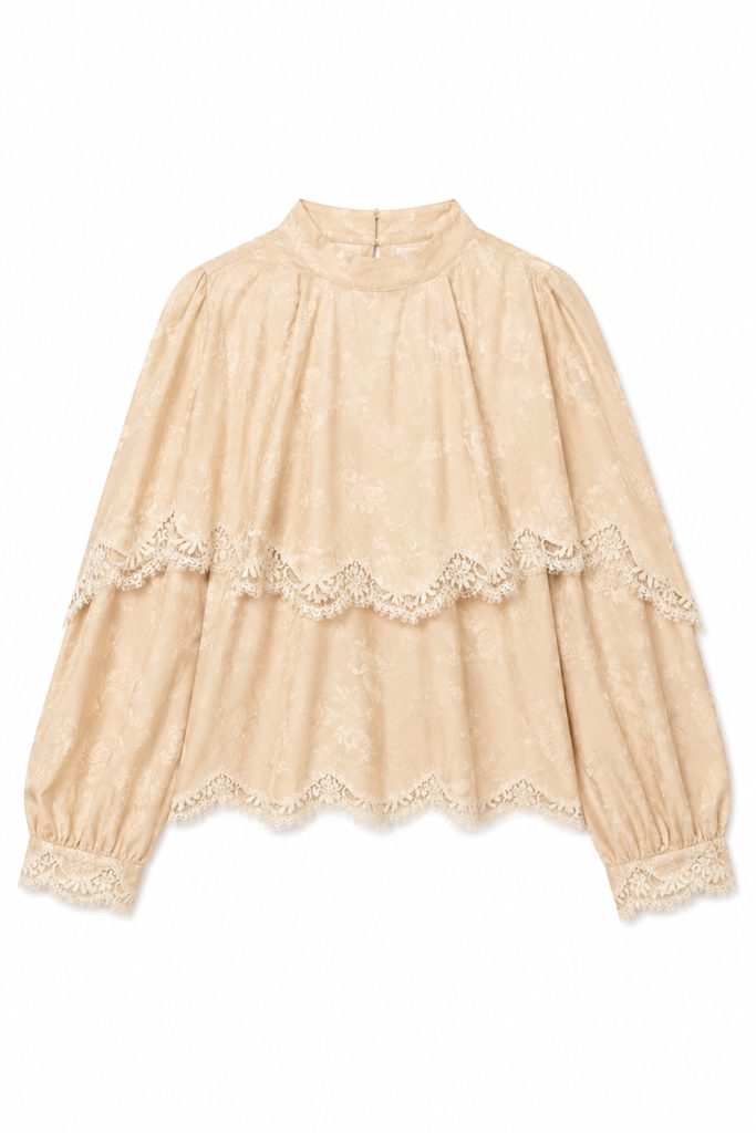 Shay Lace Longsleeve Top