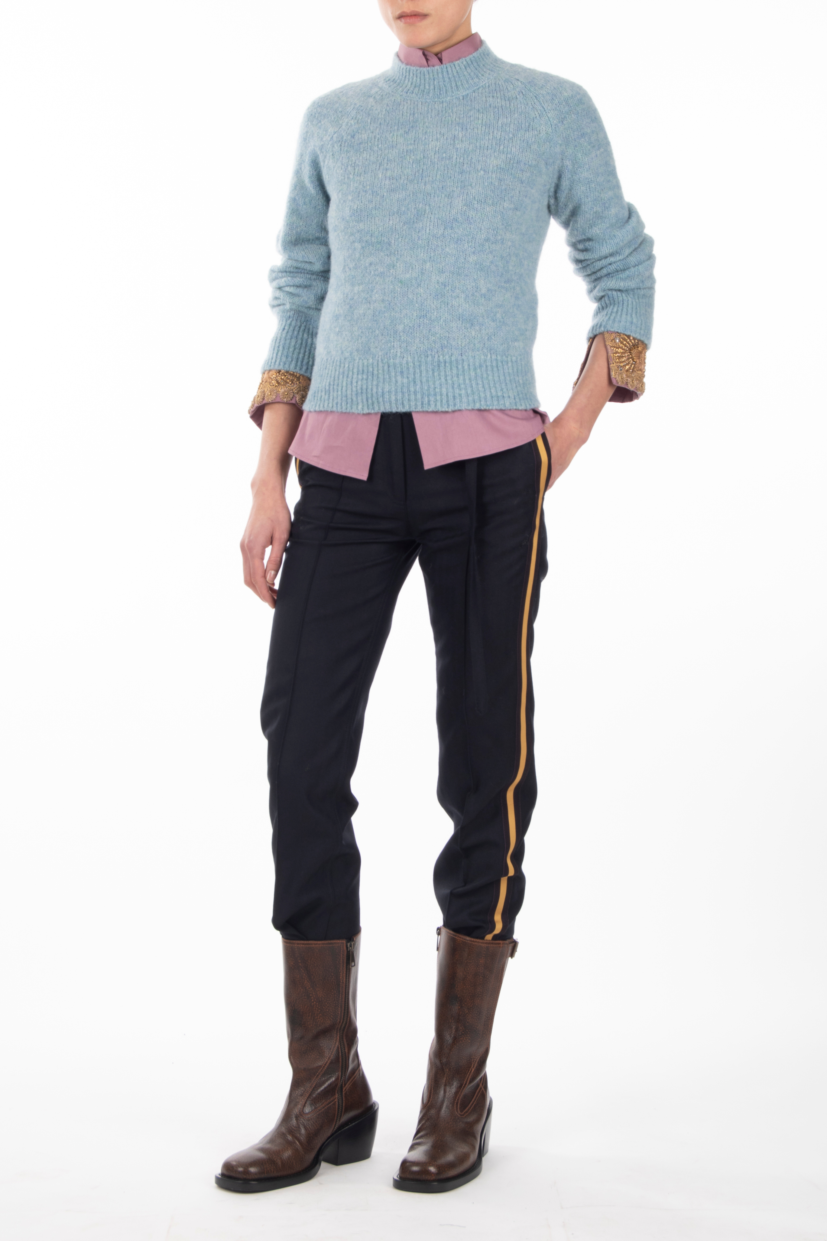 Texas Sweater - Light Blue