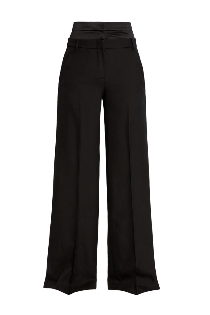 Grain De Poudre Wide Leg Trouser