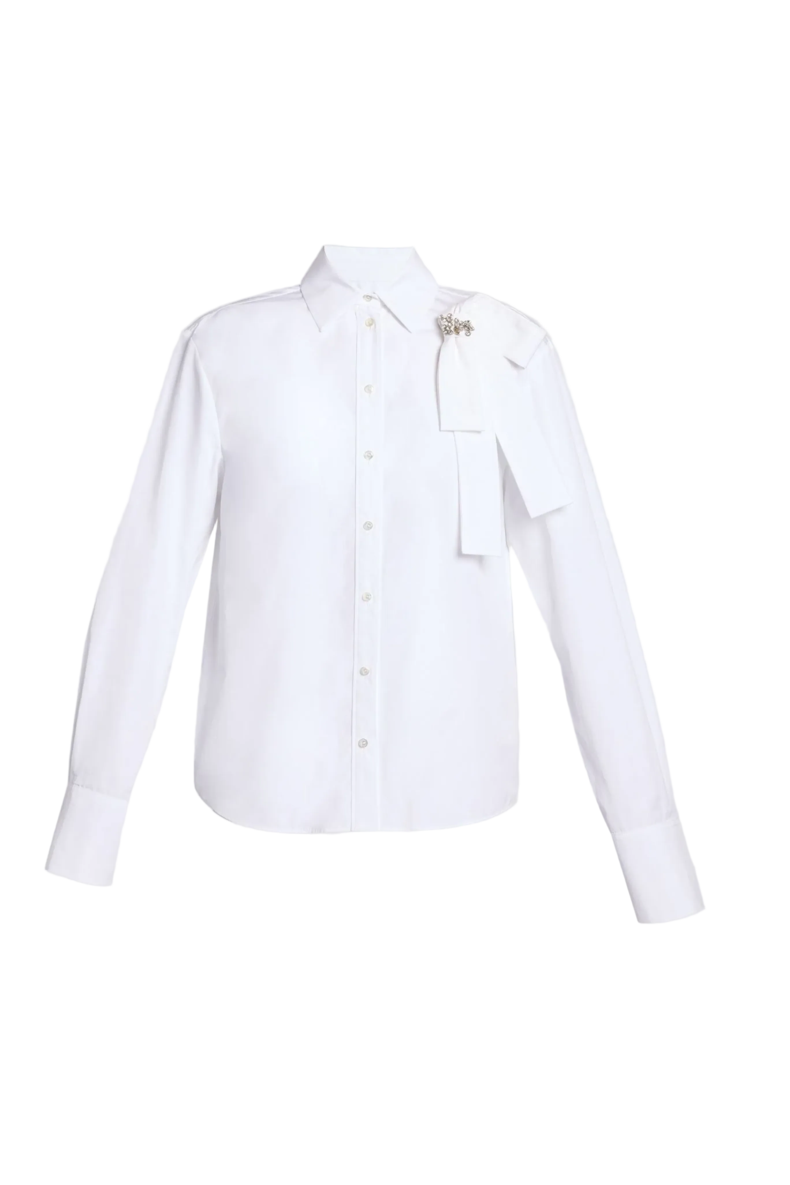 Cotton Poplin Long Sleeve Shirt
