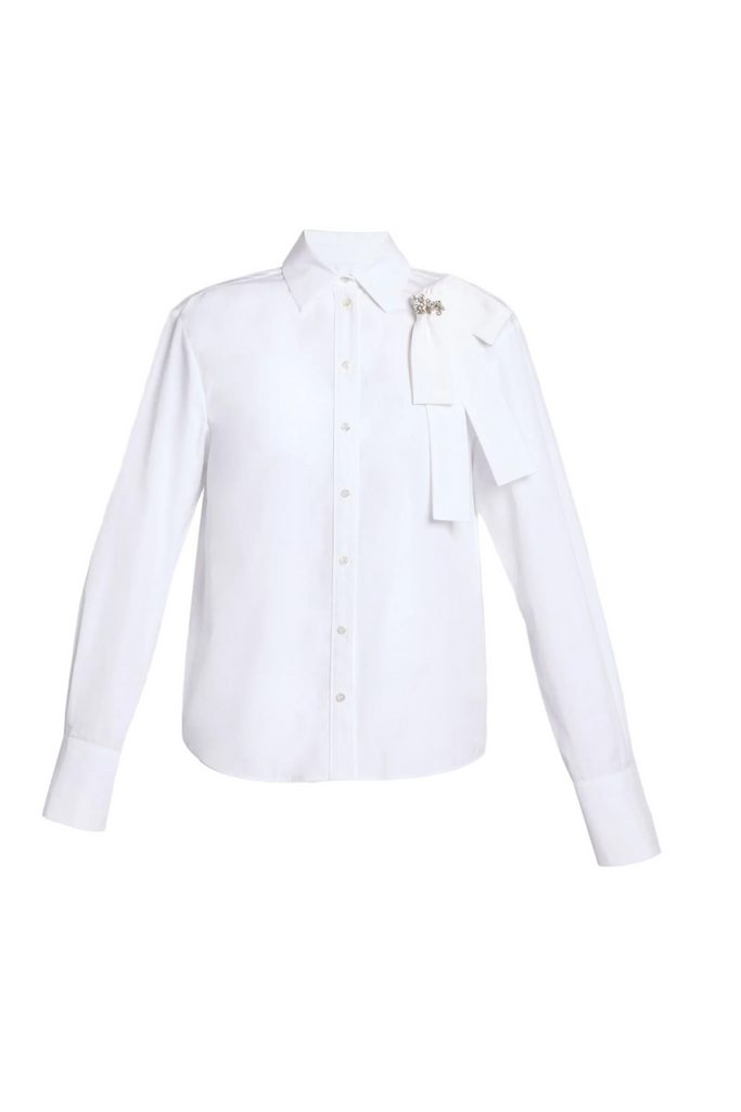 Cotton Poplin Long Sleeve Shirt