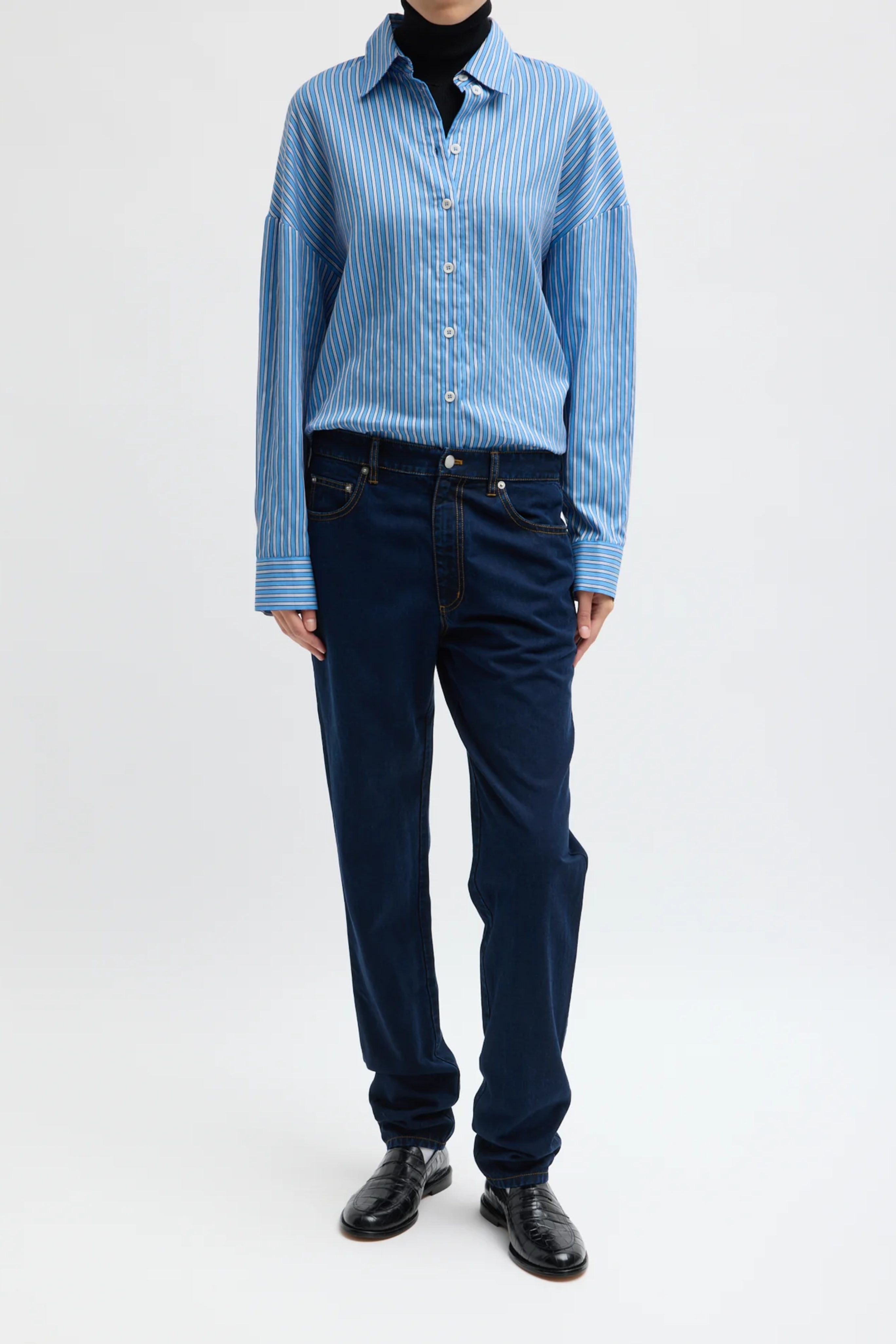 Tencel Cotton Denim Triton Slim Jean - Indigo