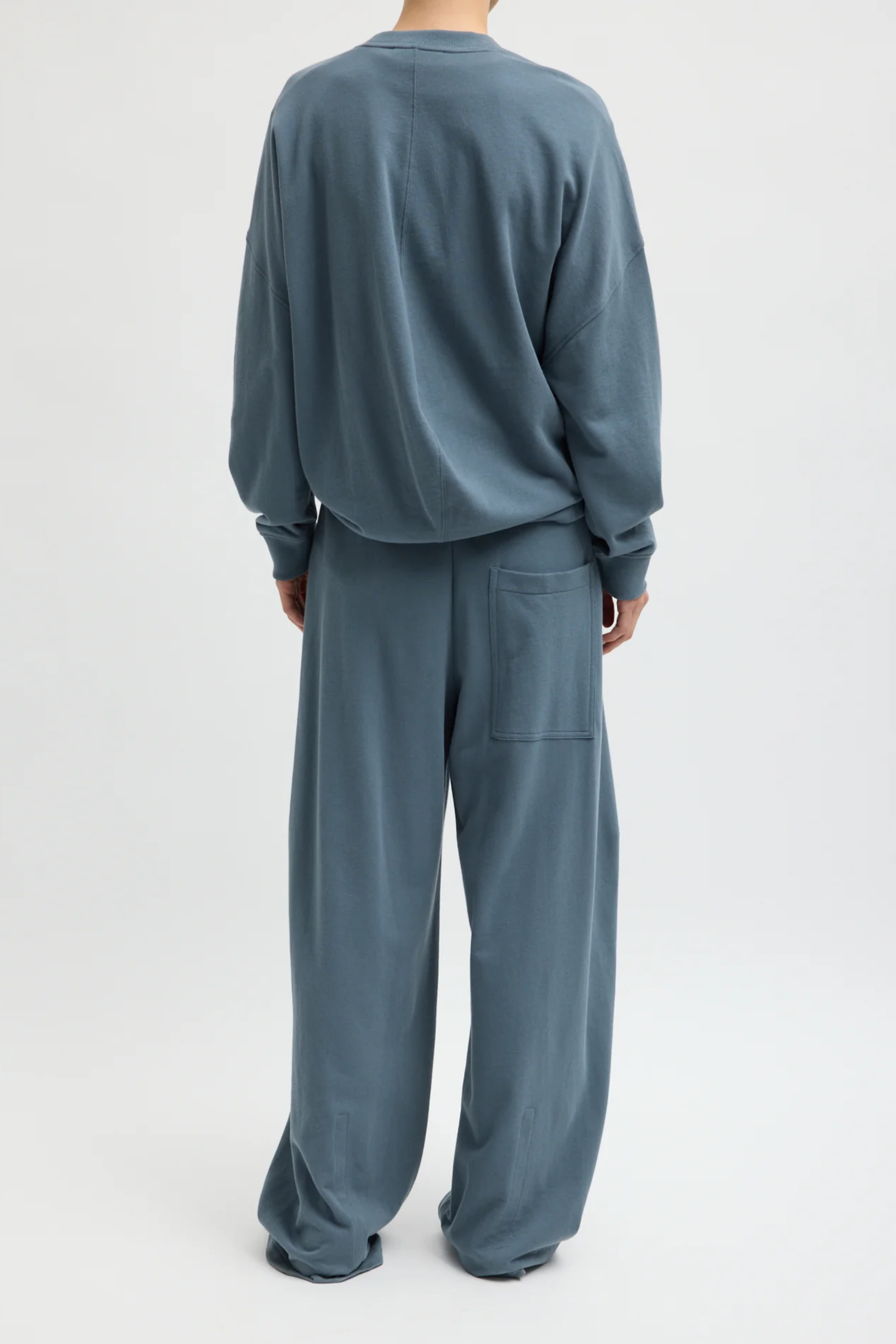 Light Weight Sweatshirting Winslow Pant - Blue Grey