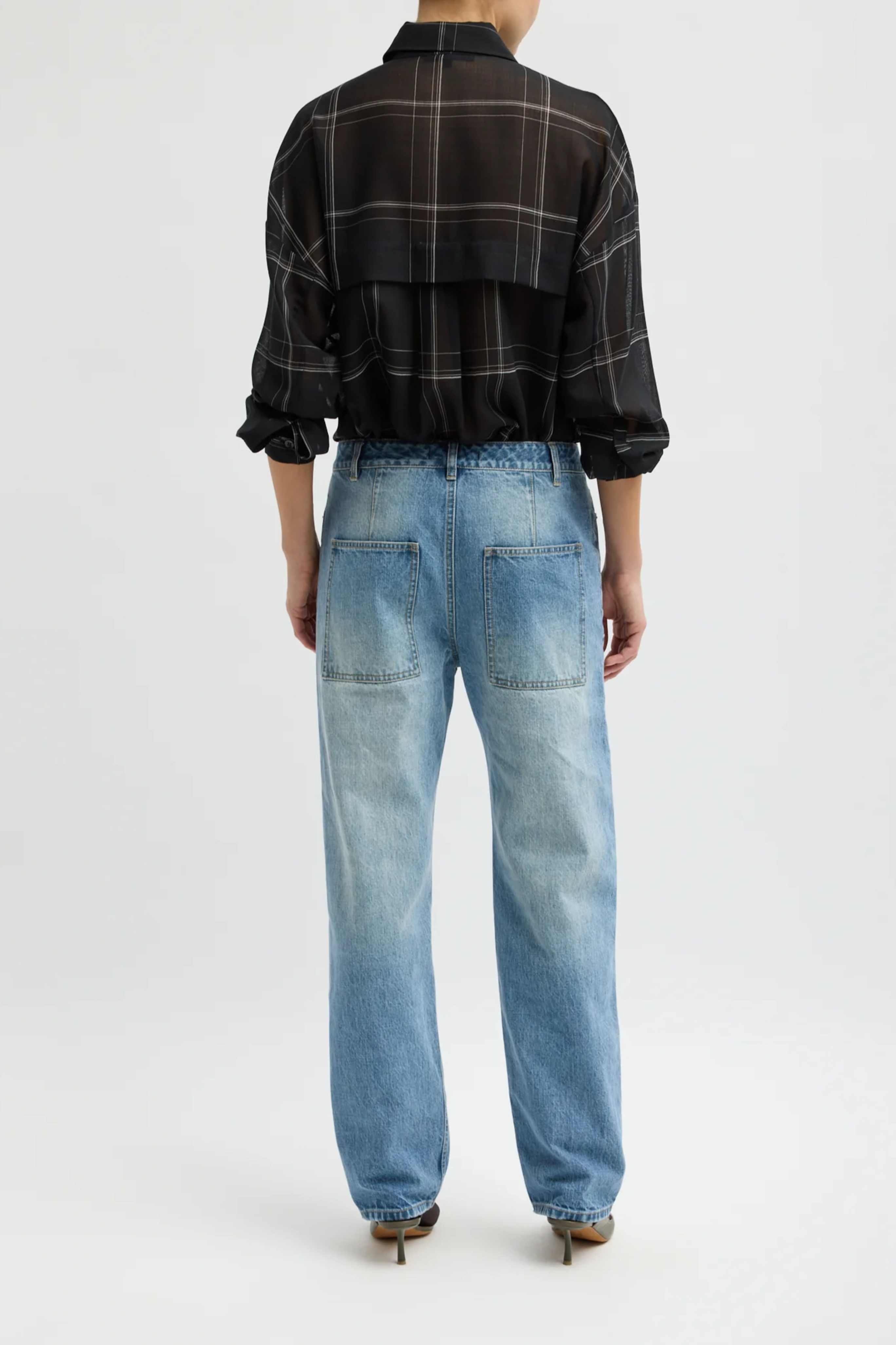 Selvedge Denim 5 Pocket Alec Jean - Classic Wash