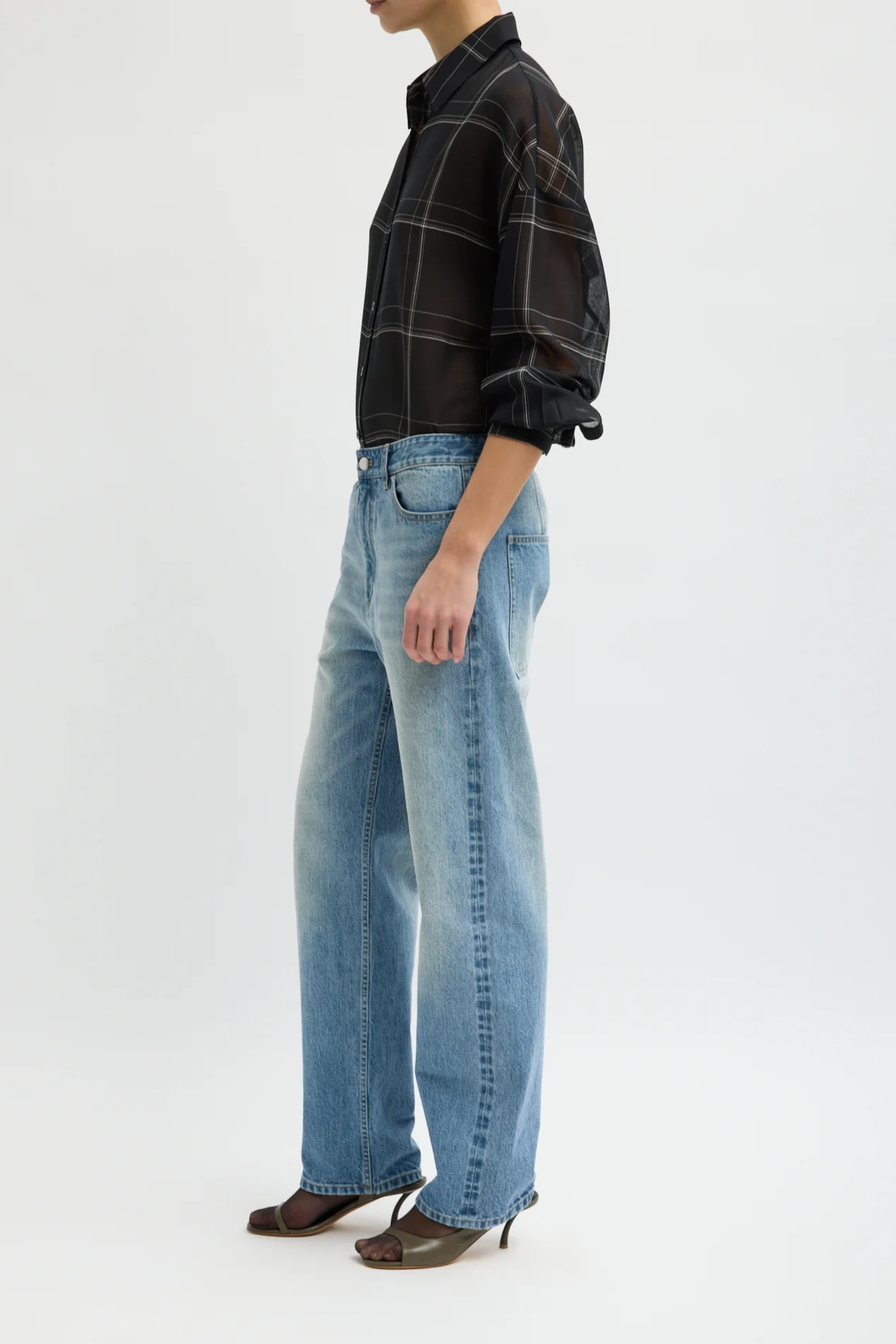 Selvedge Denim 5 Pocket Alec Jean - Classic Wash