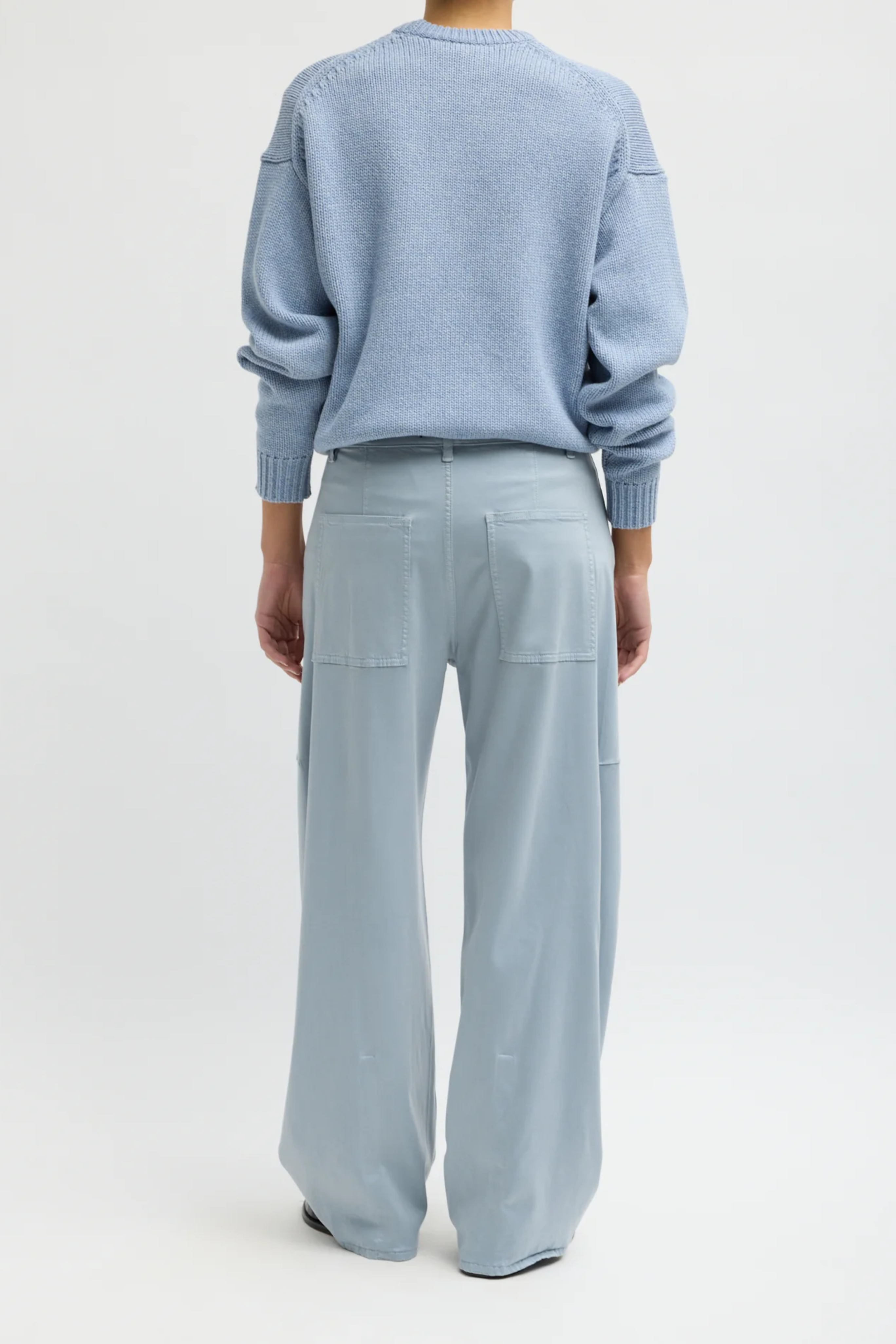 Reactive Garment Dyed Stretch Twill Sid Pant - Cool Slate