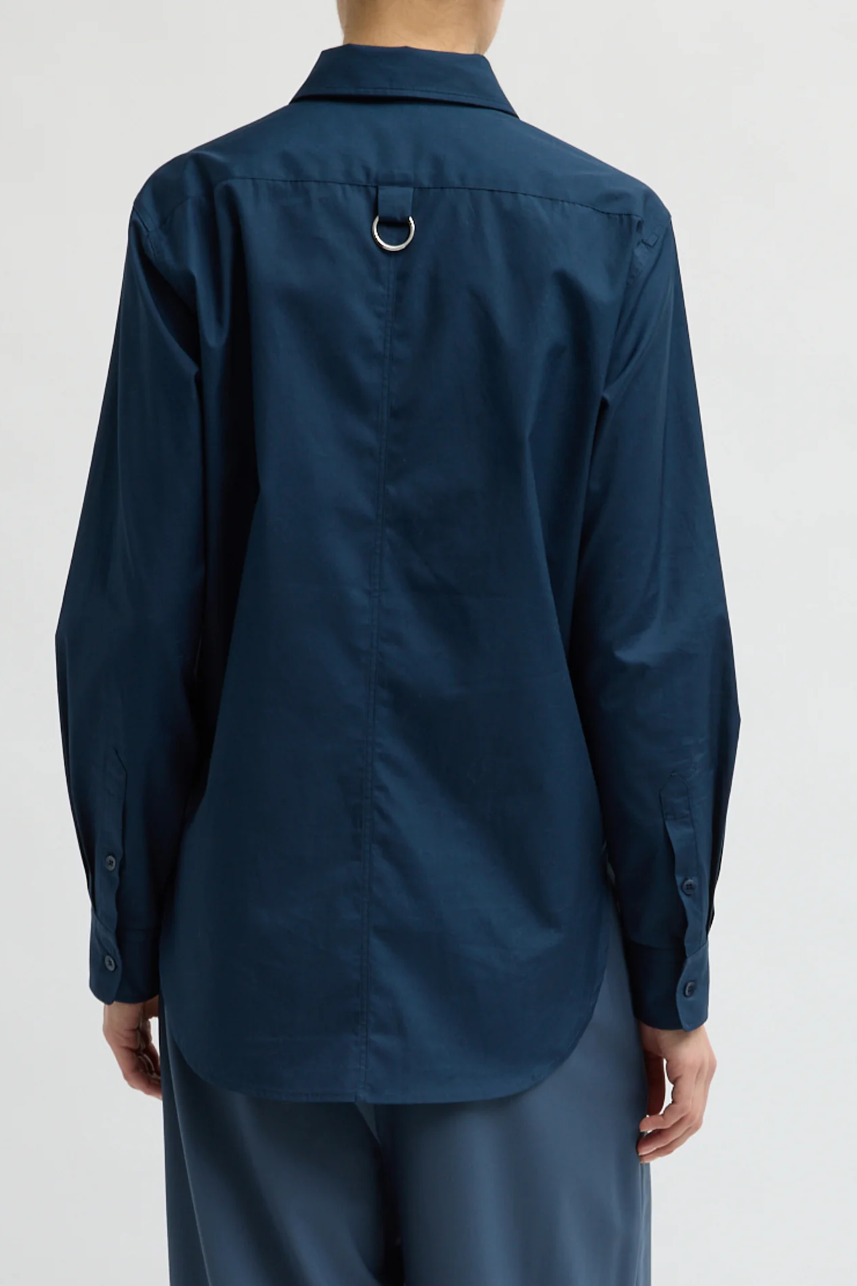 New Shirting Charlie Mens Slim Shirt - Navy