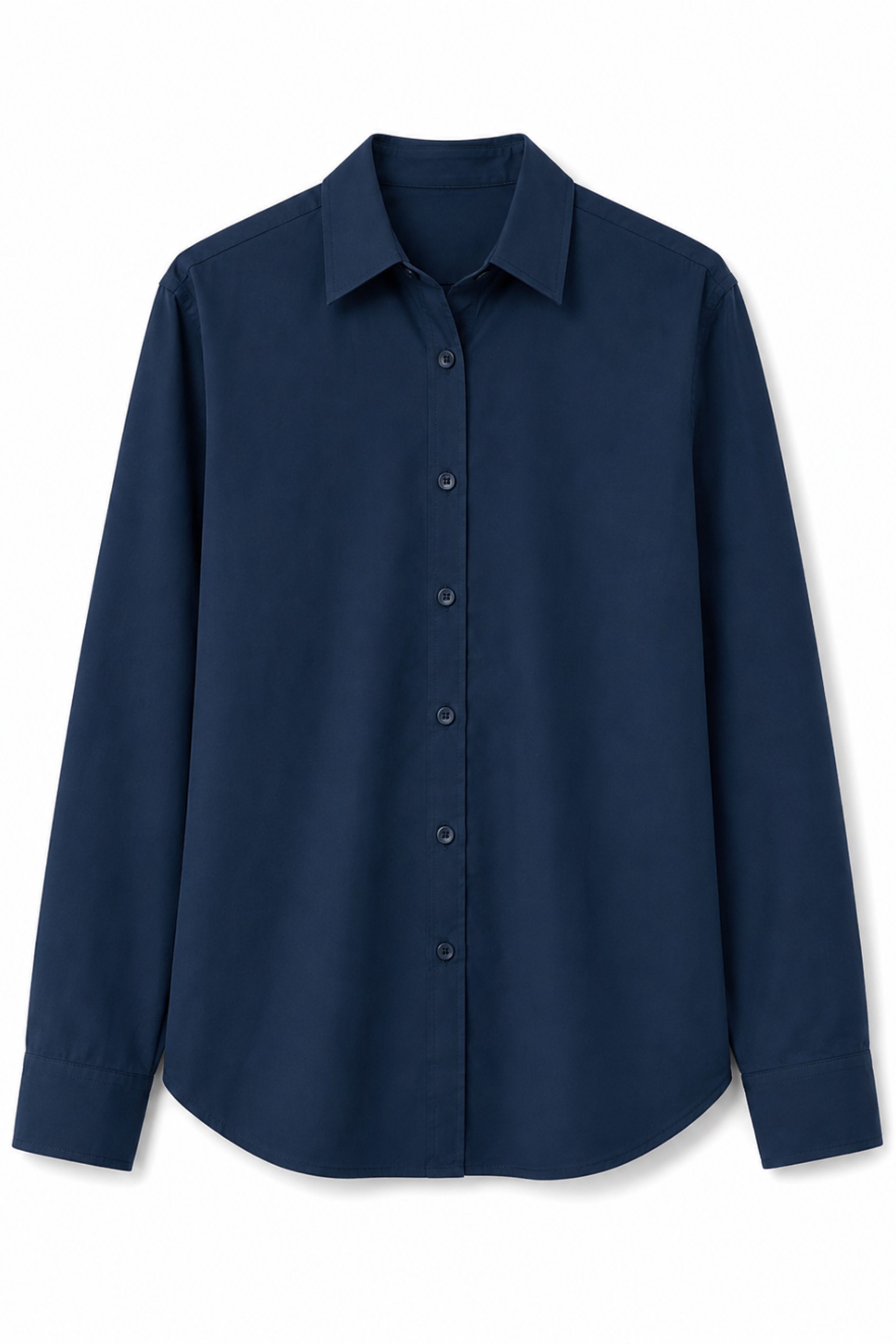 New Shirting Charlie Mens Slim Shirt - Navy
