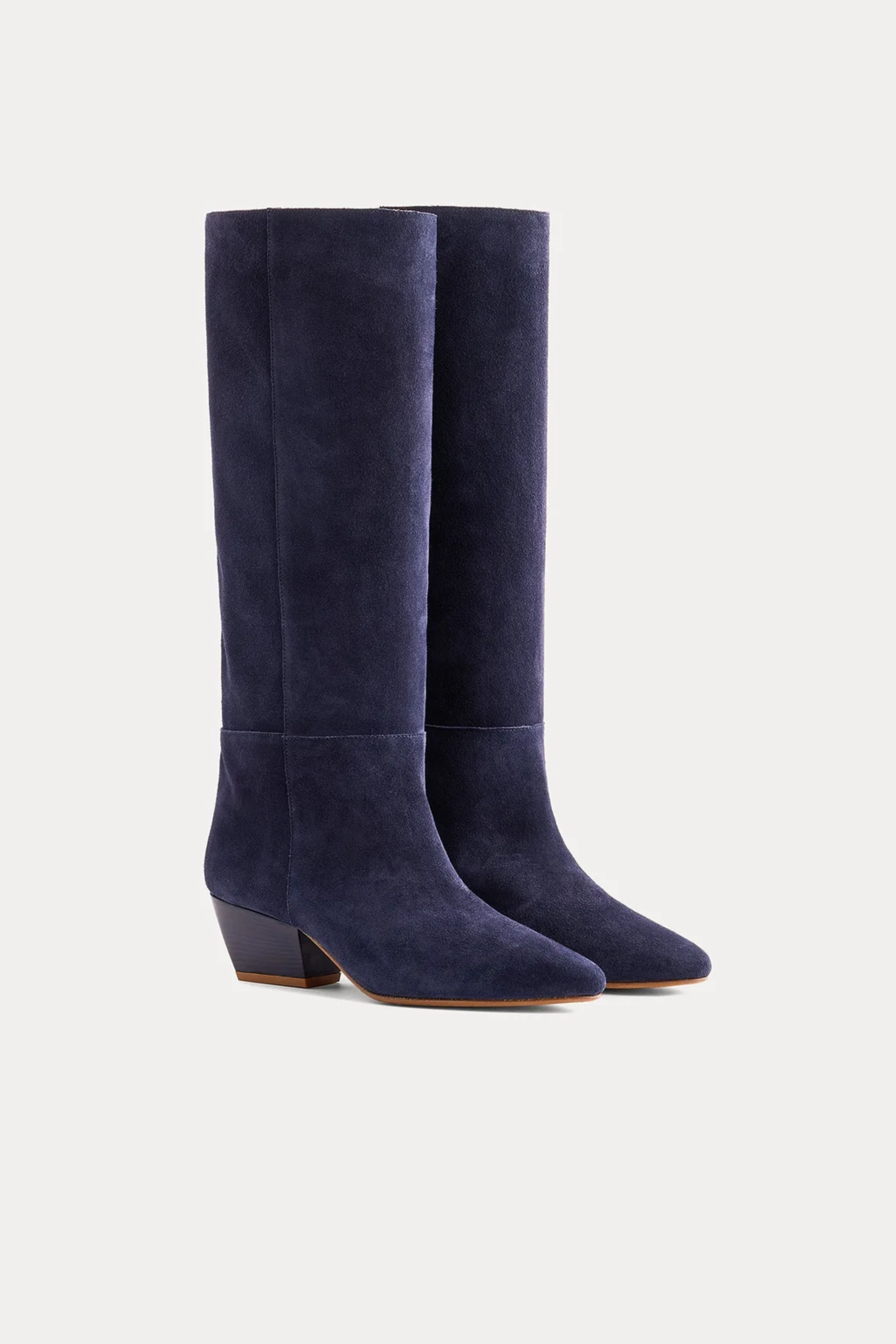 Suede High Boots
