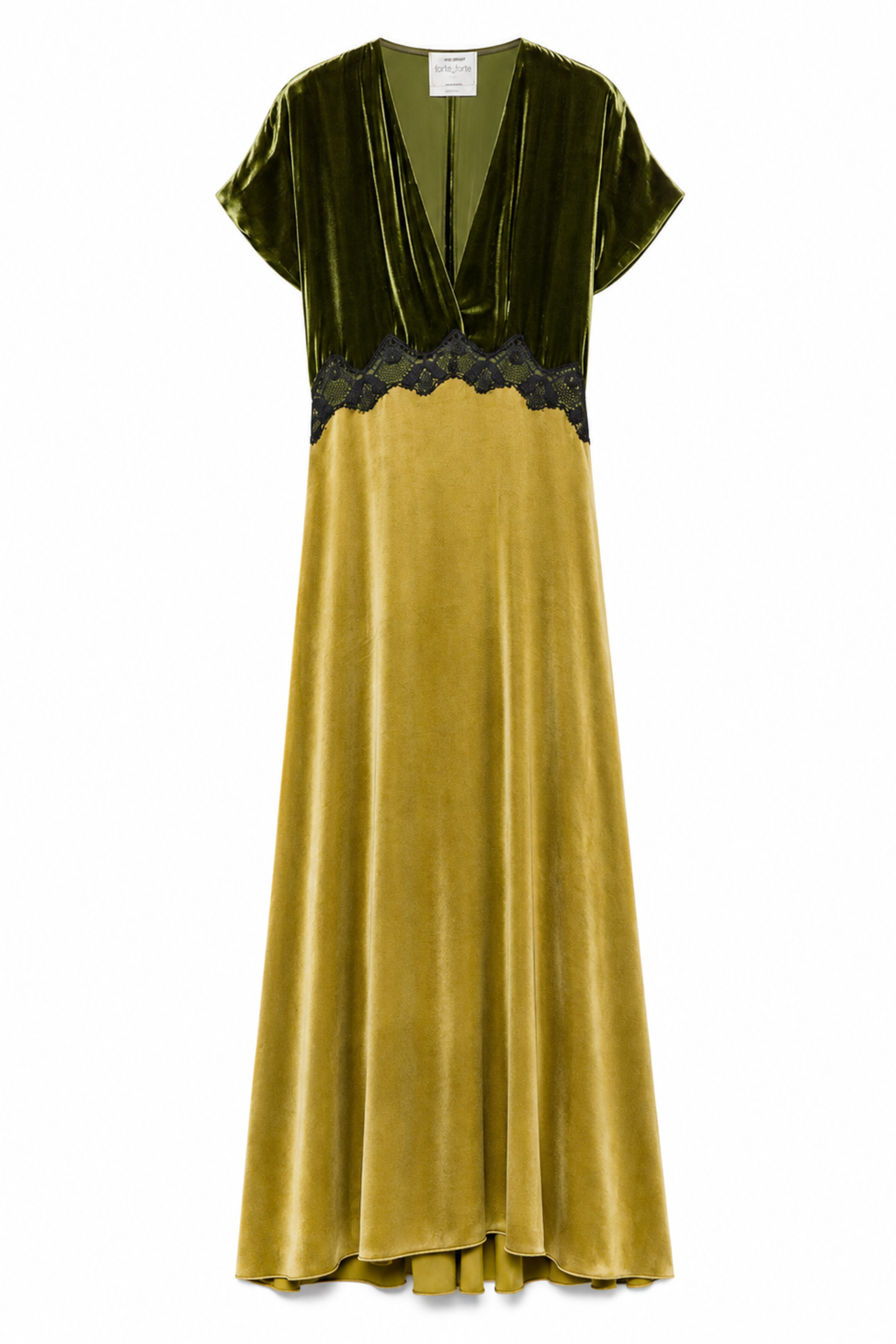 Dress with lace detail