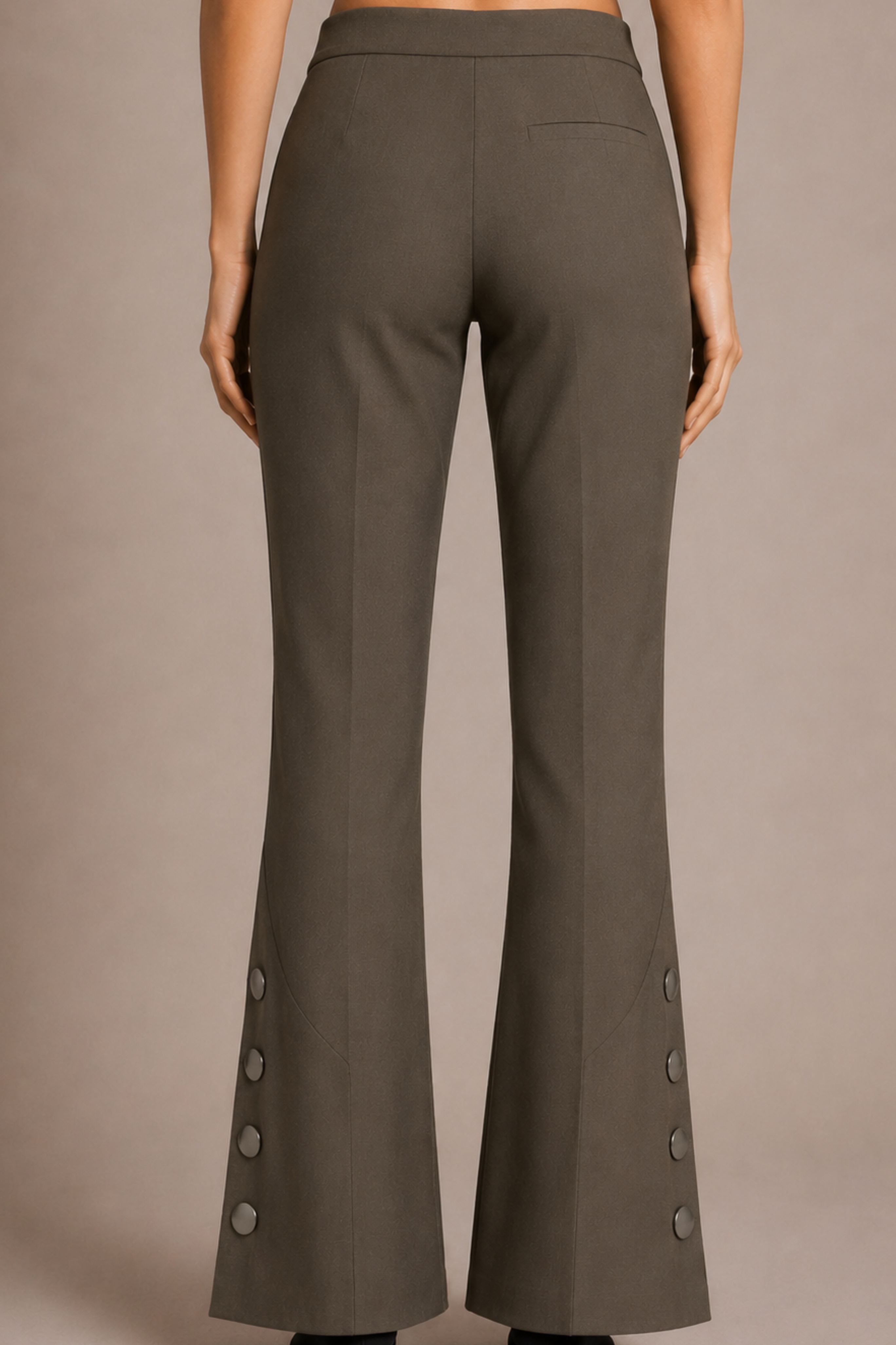 Althea Pant in Bi-Stretch Double Wool