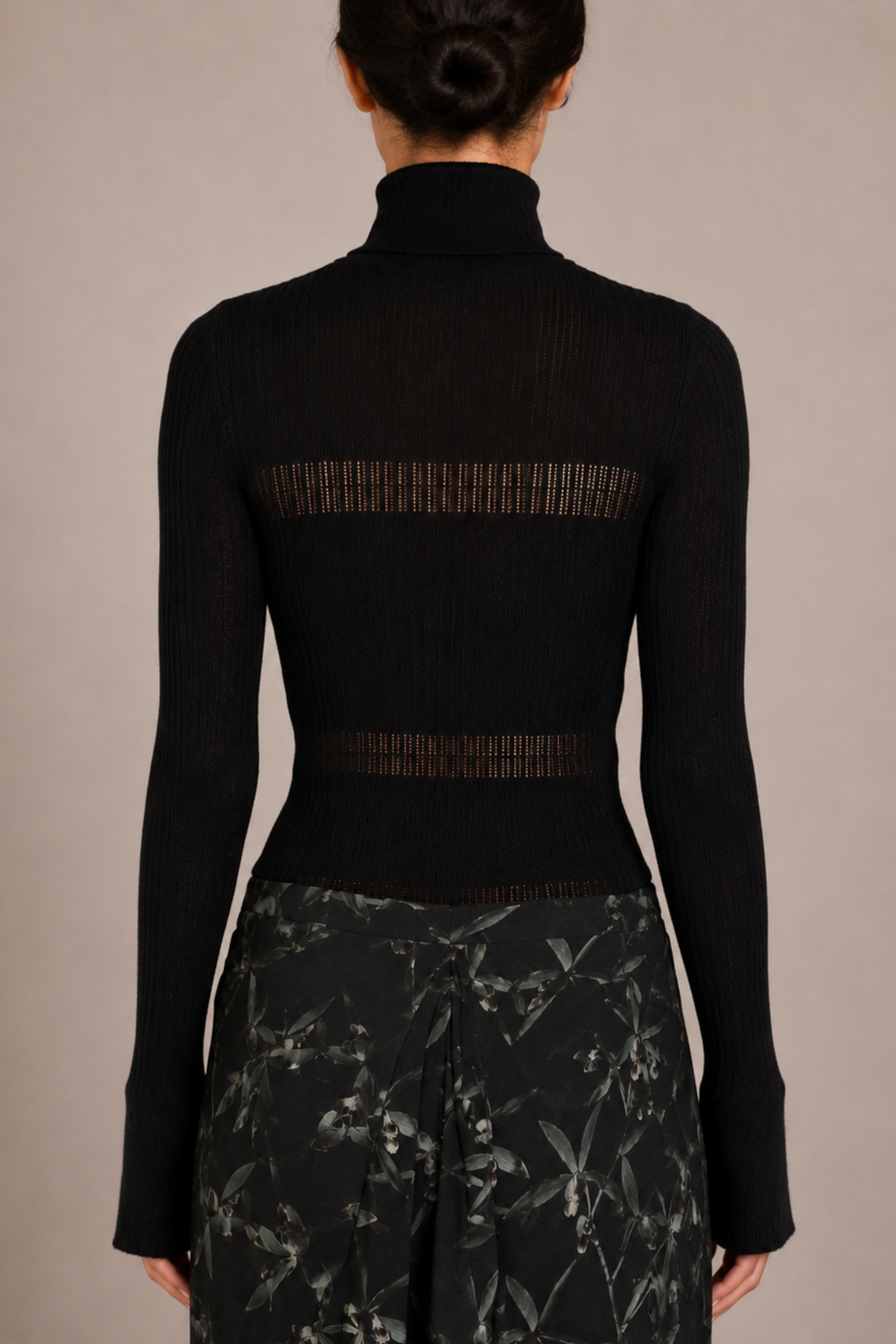 Rosario Top in Textured Merino Wool