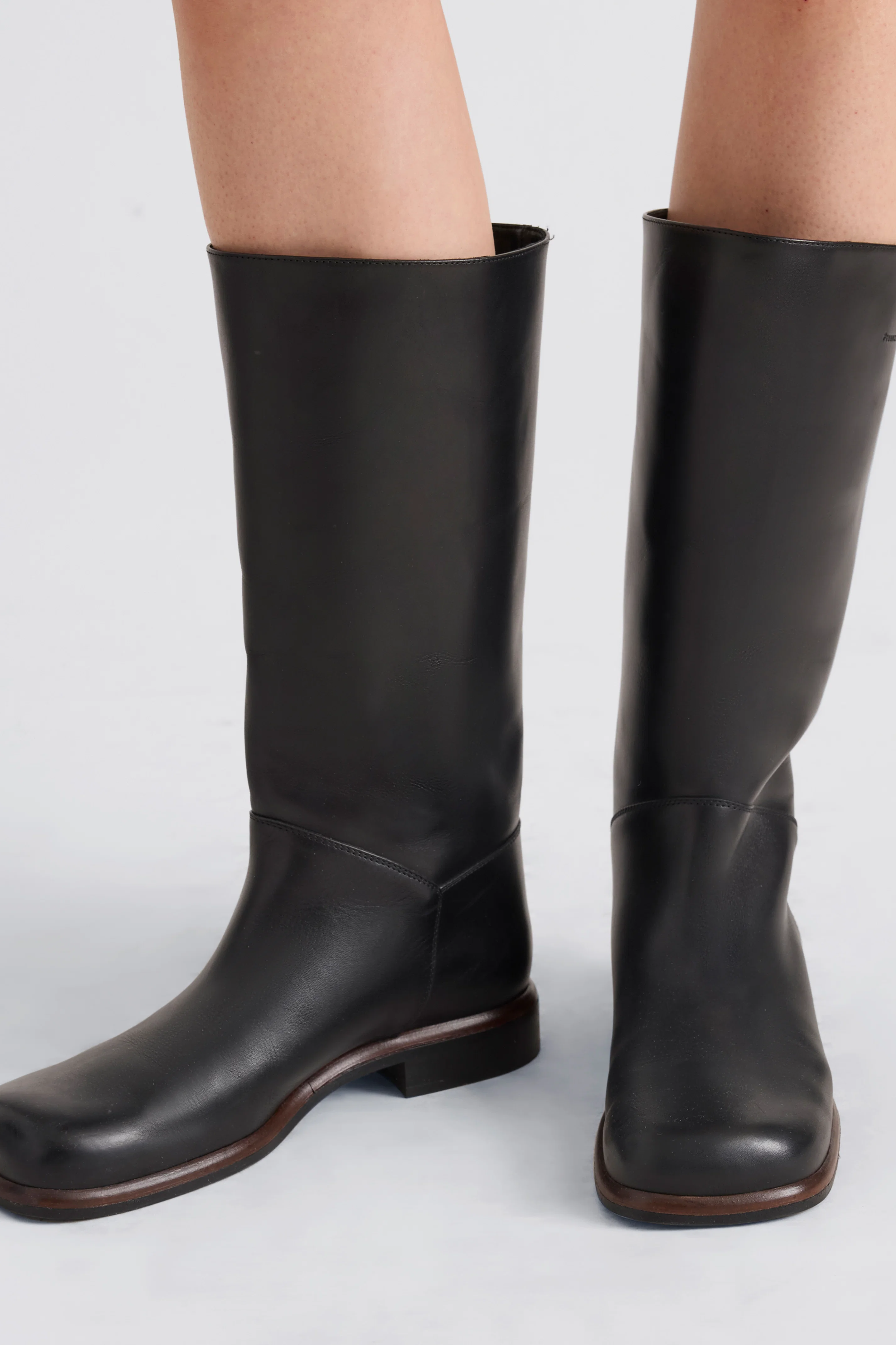 Esme Boot in Shiny Calf