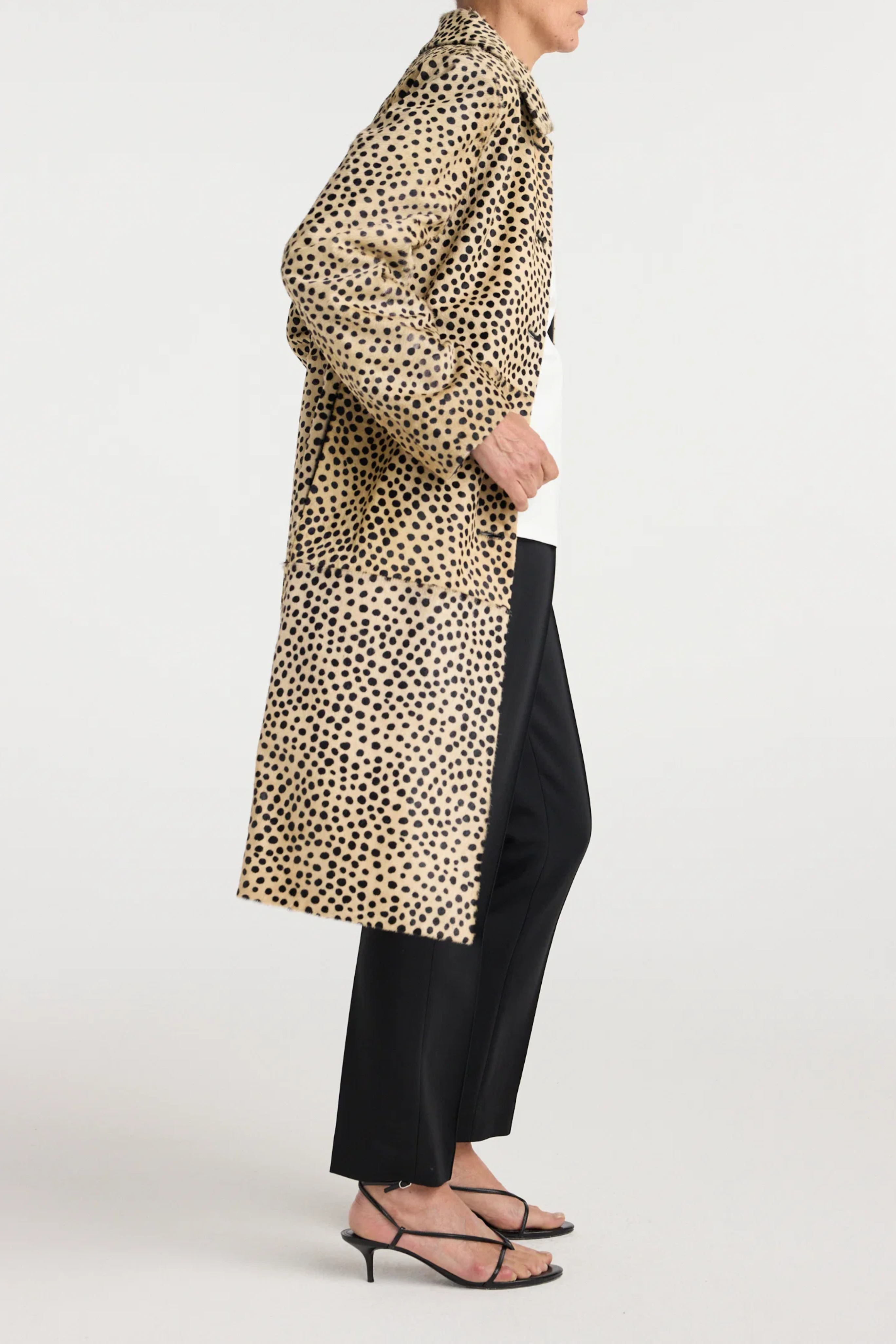 Cheetah Pony Hair Coat