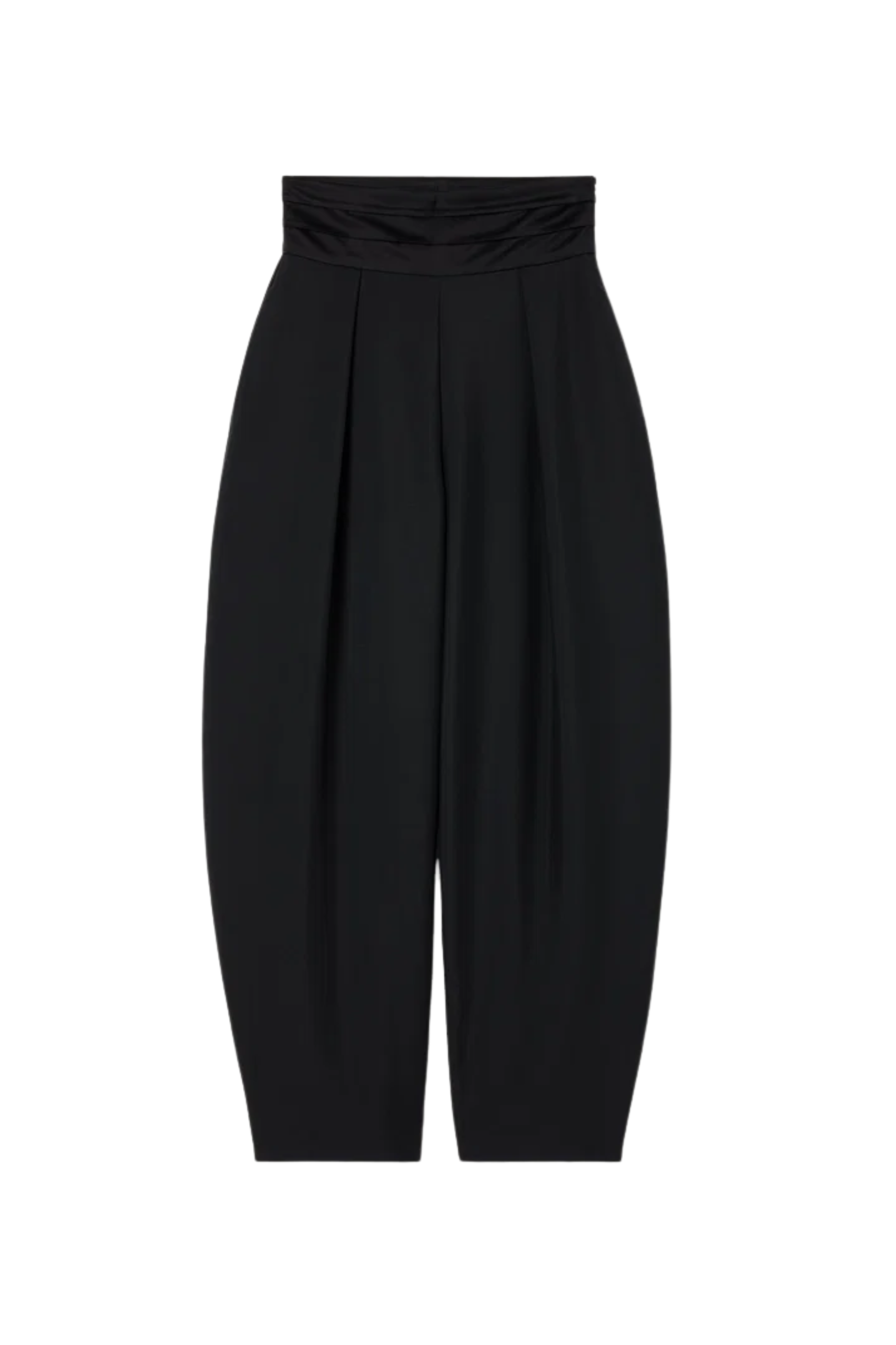 Puck Sculptural Cummerbund Trousers