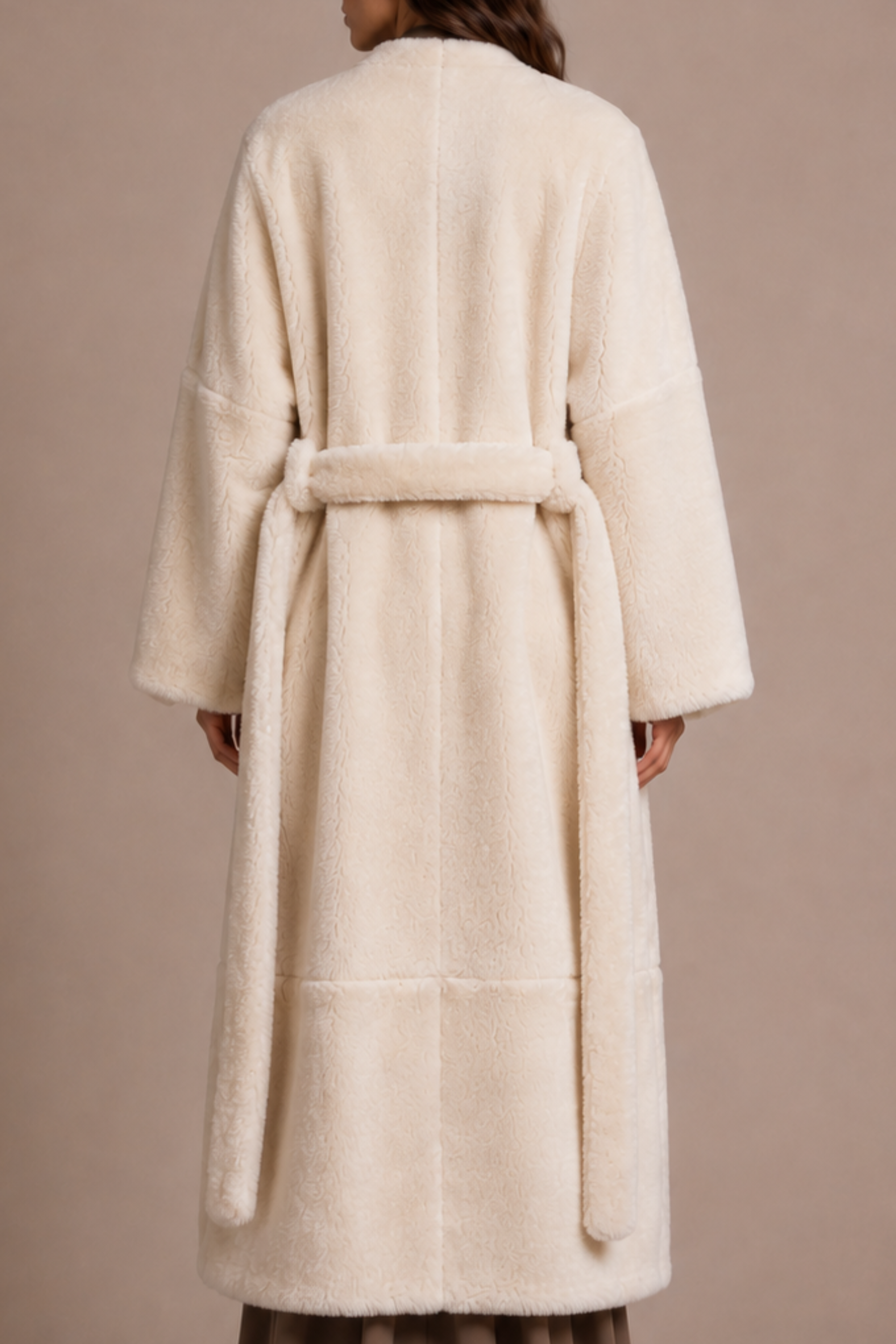 The Shearling Robe Coat