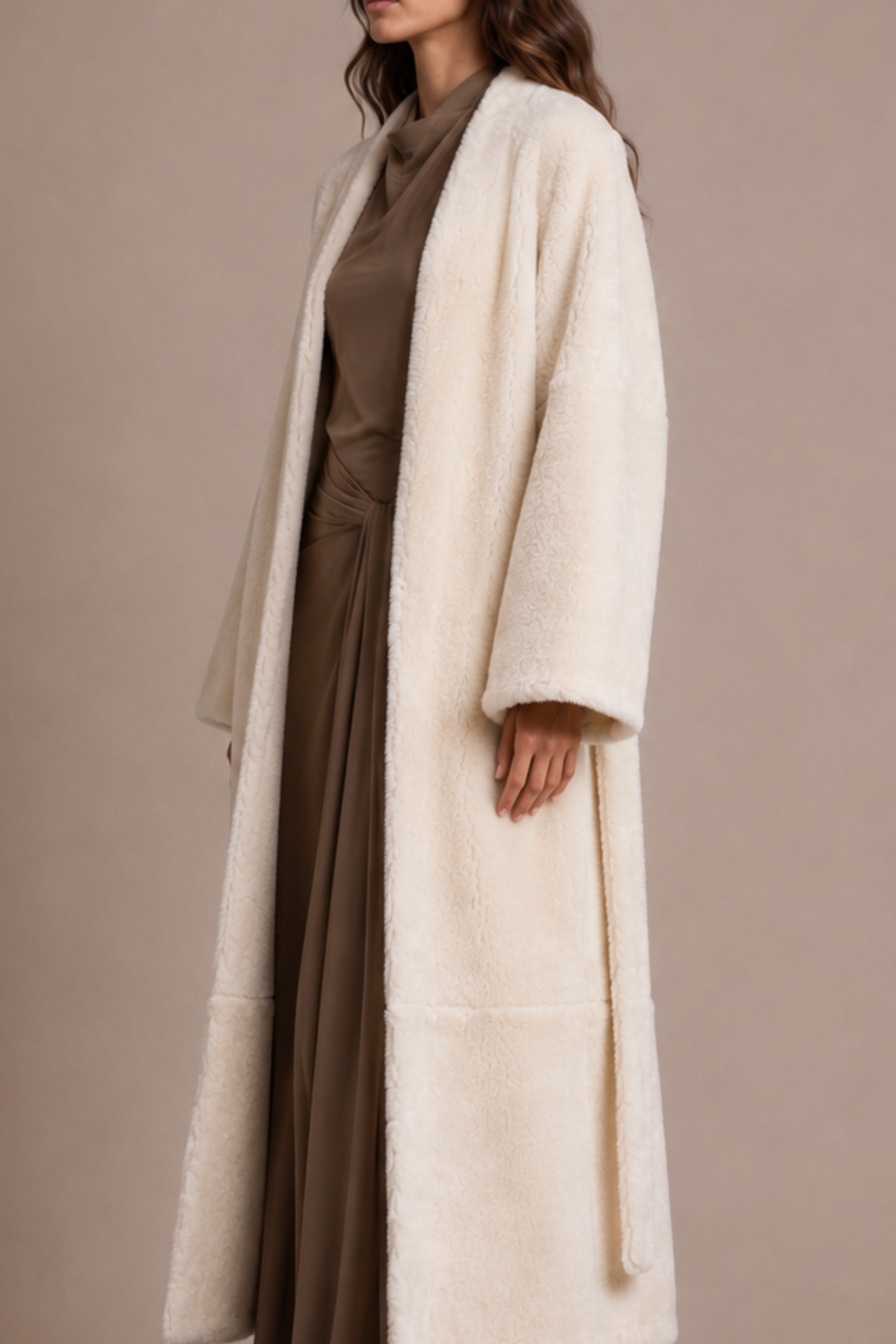 The Shearling Robe Coat