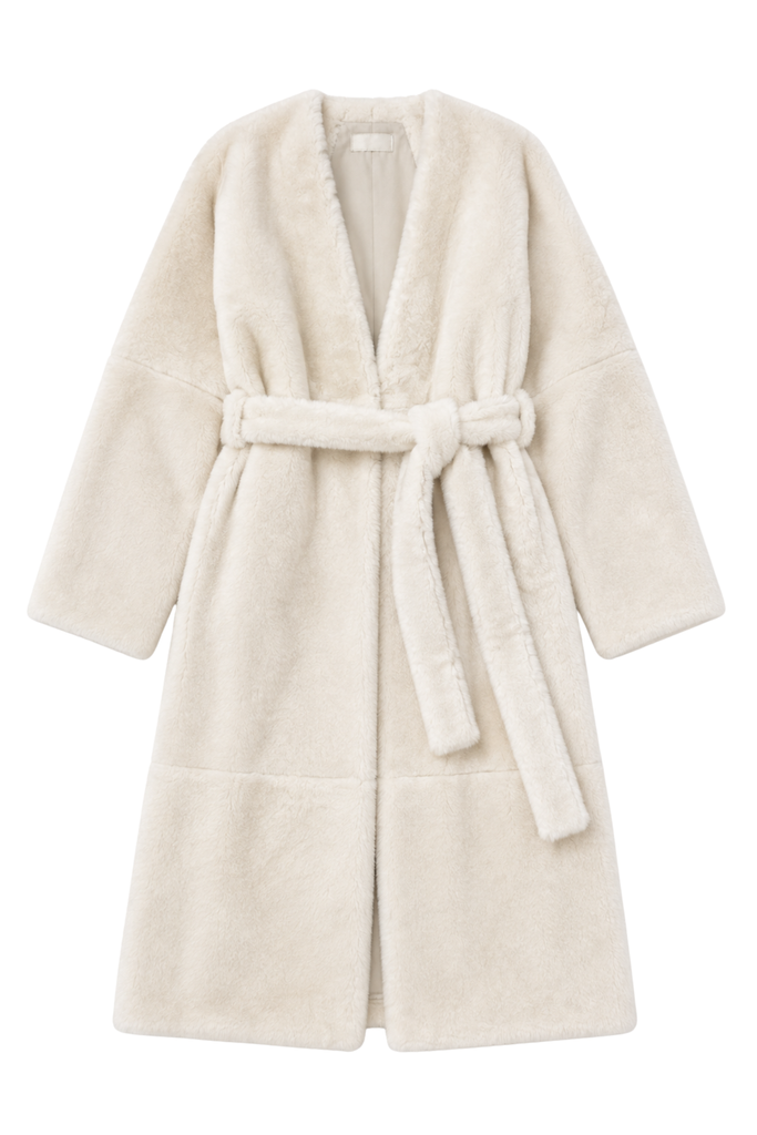 The Shearling Robe Coat