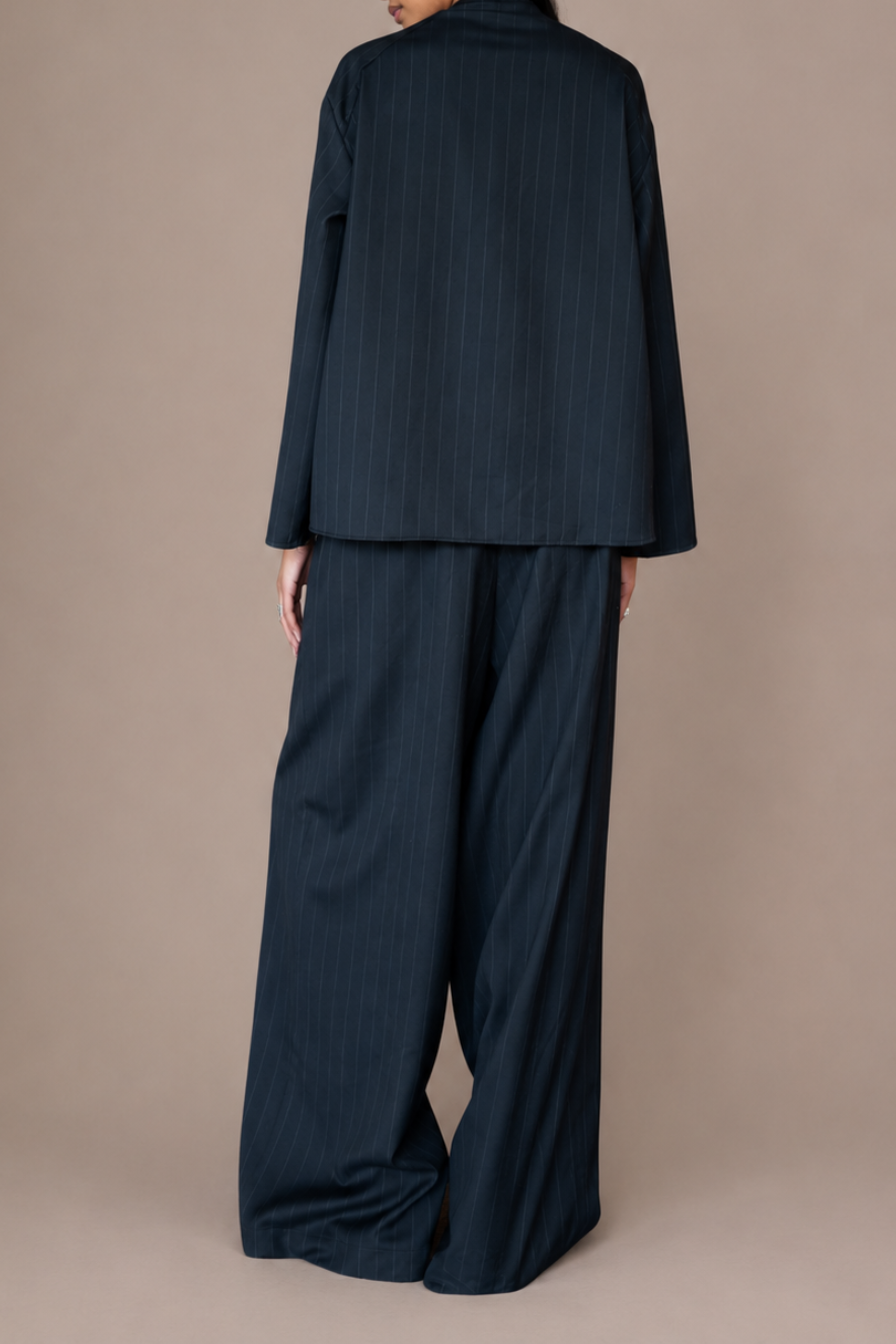 The Pinstripe Tie Tunic