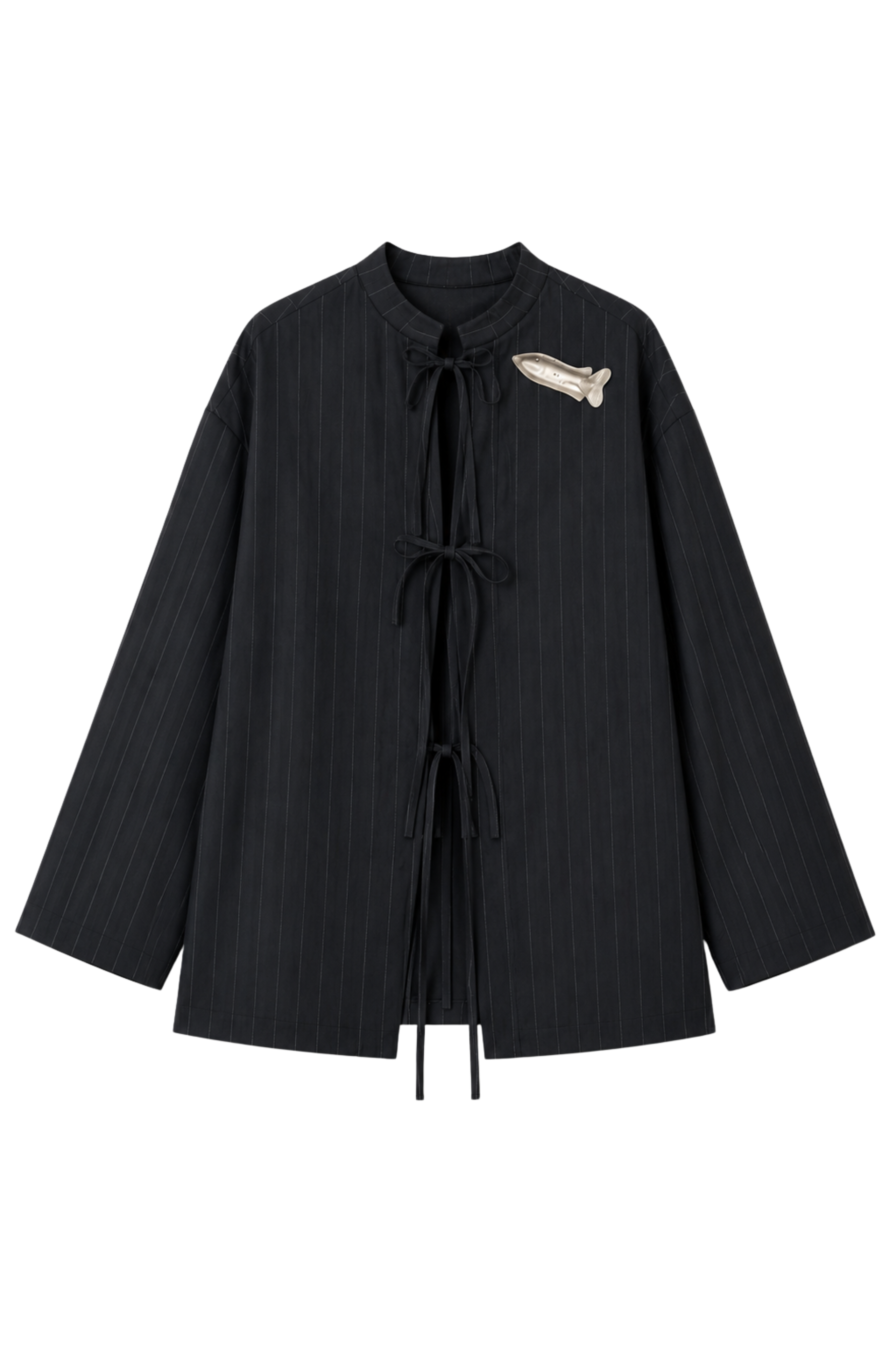 The Pinstripe Tie Tunic