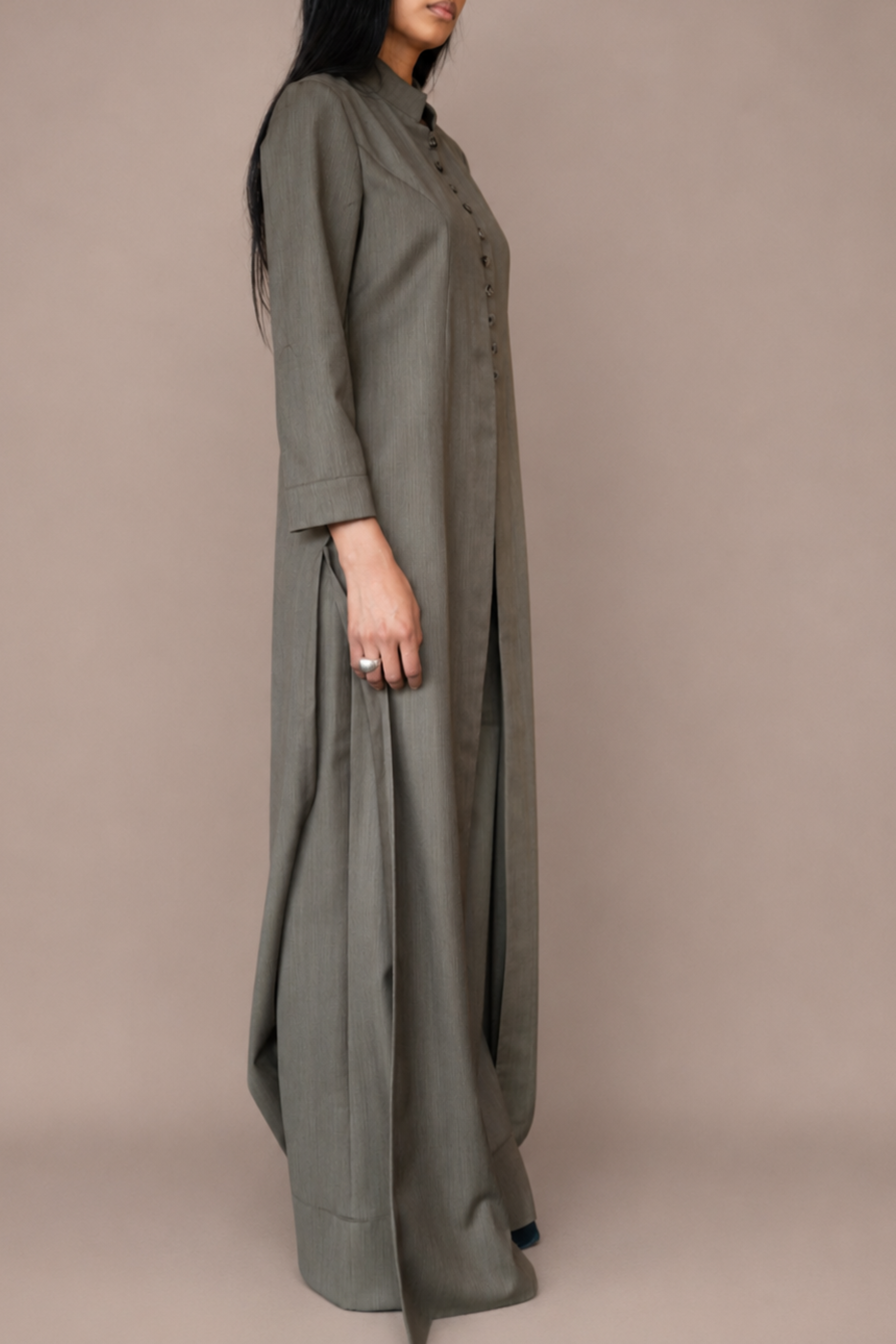 The Stripe Button Duster