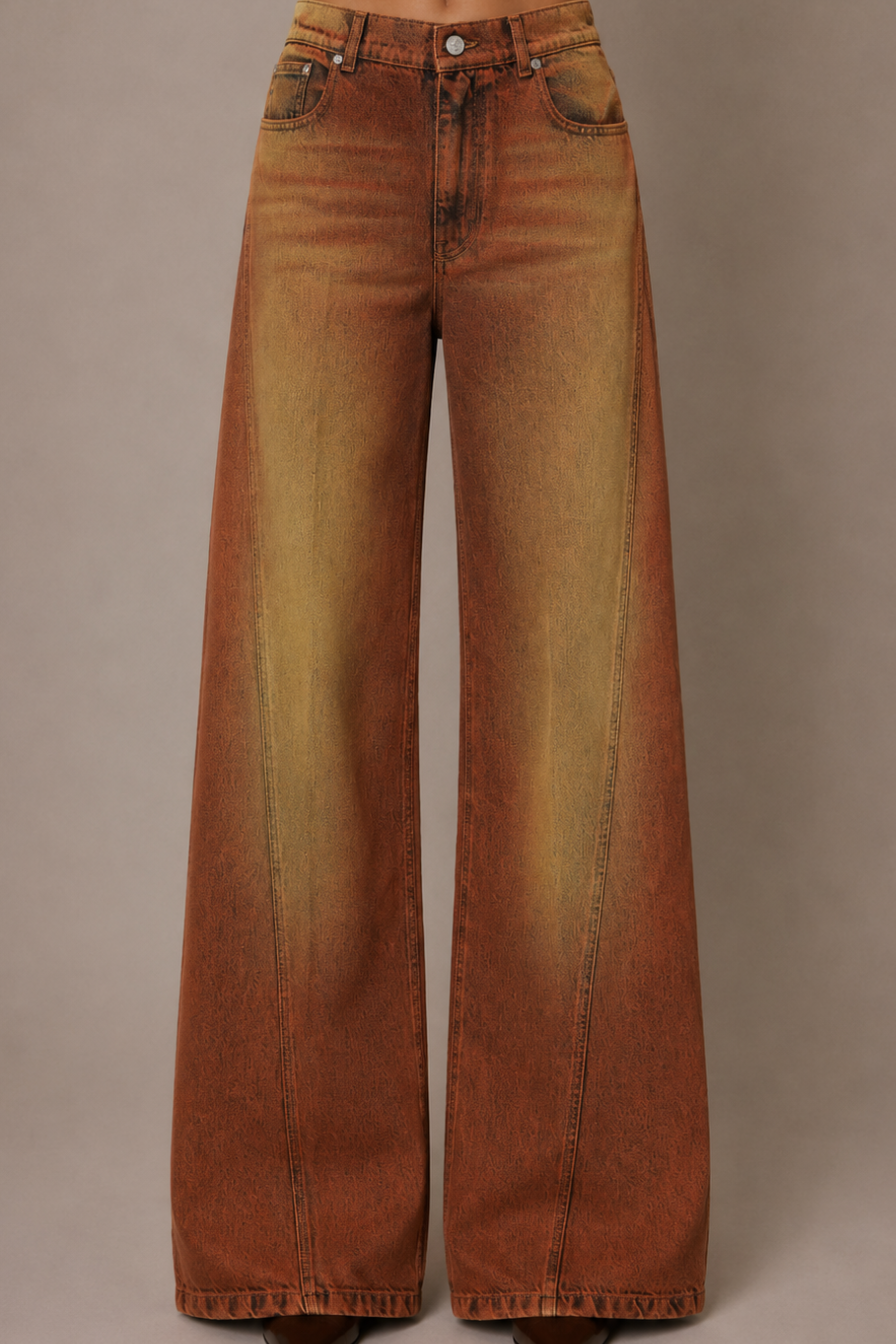 Windowbleached Straight Leg Jean