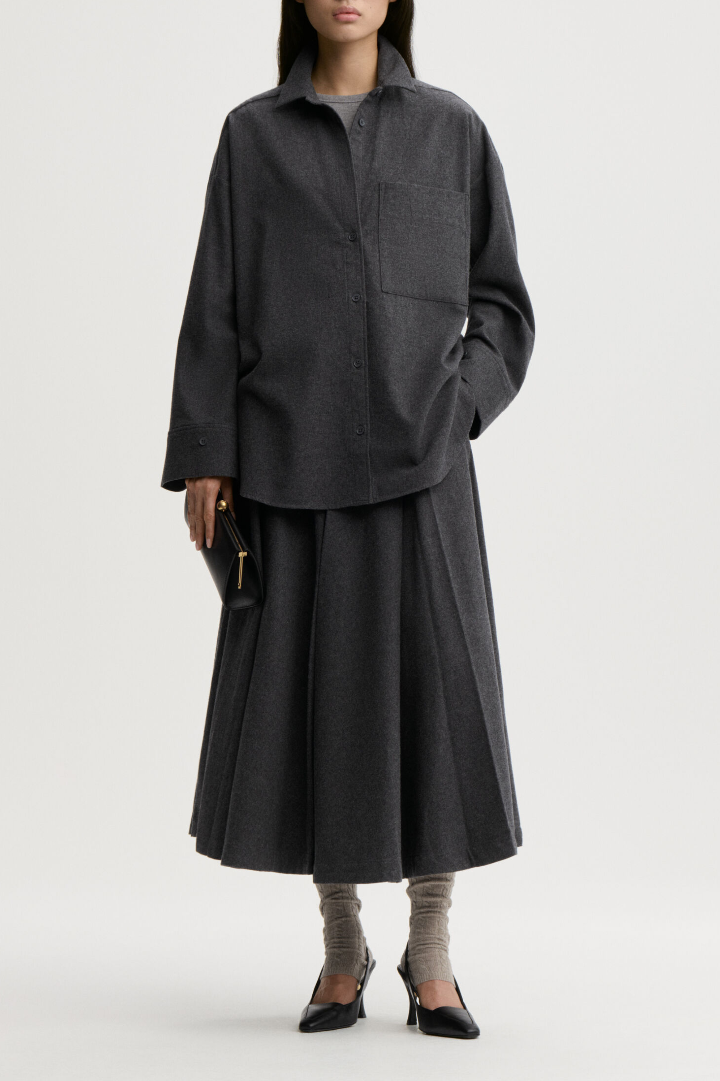 Eden Skirt - Dark Grey
