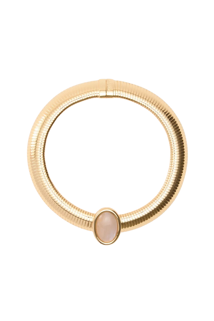 Opyum Necklace - Gold/White