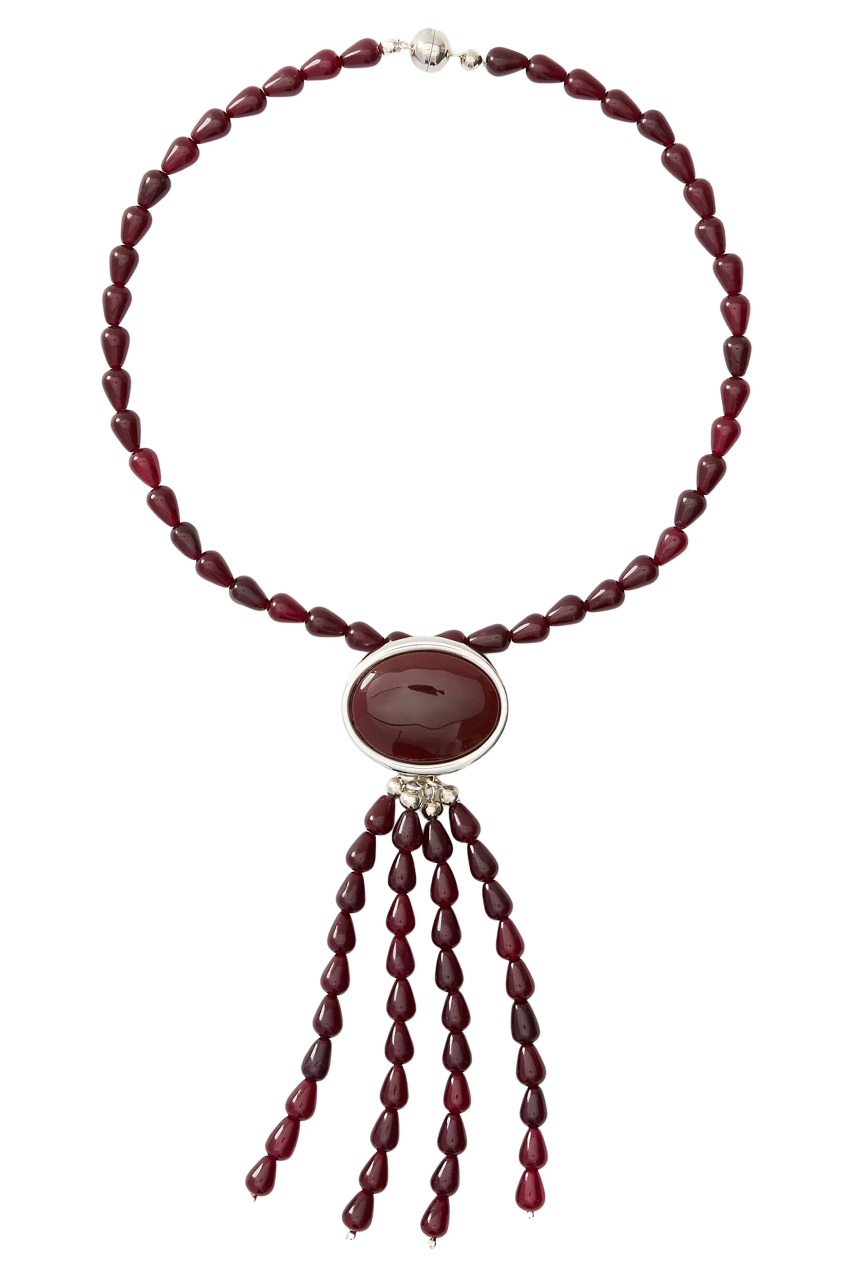 Clio Necklace - Red