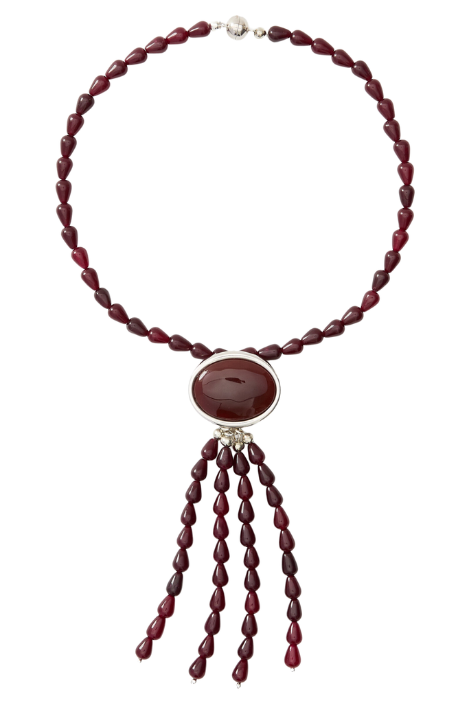Clio Necklace - Red