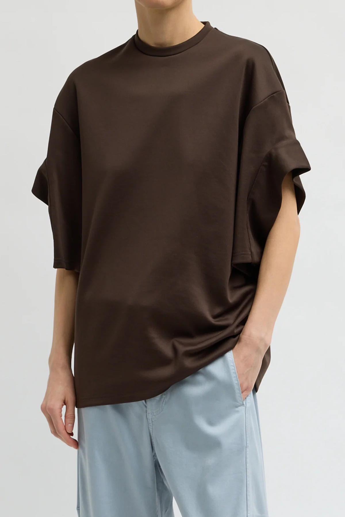 Active Knit Easy Drape Sleeve T