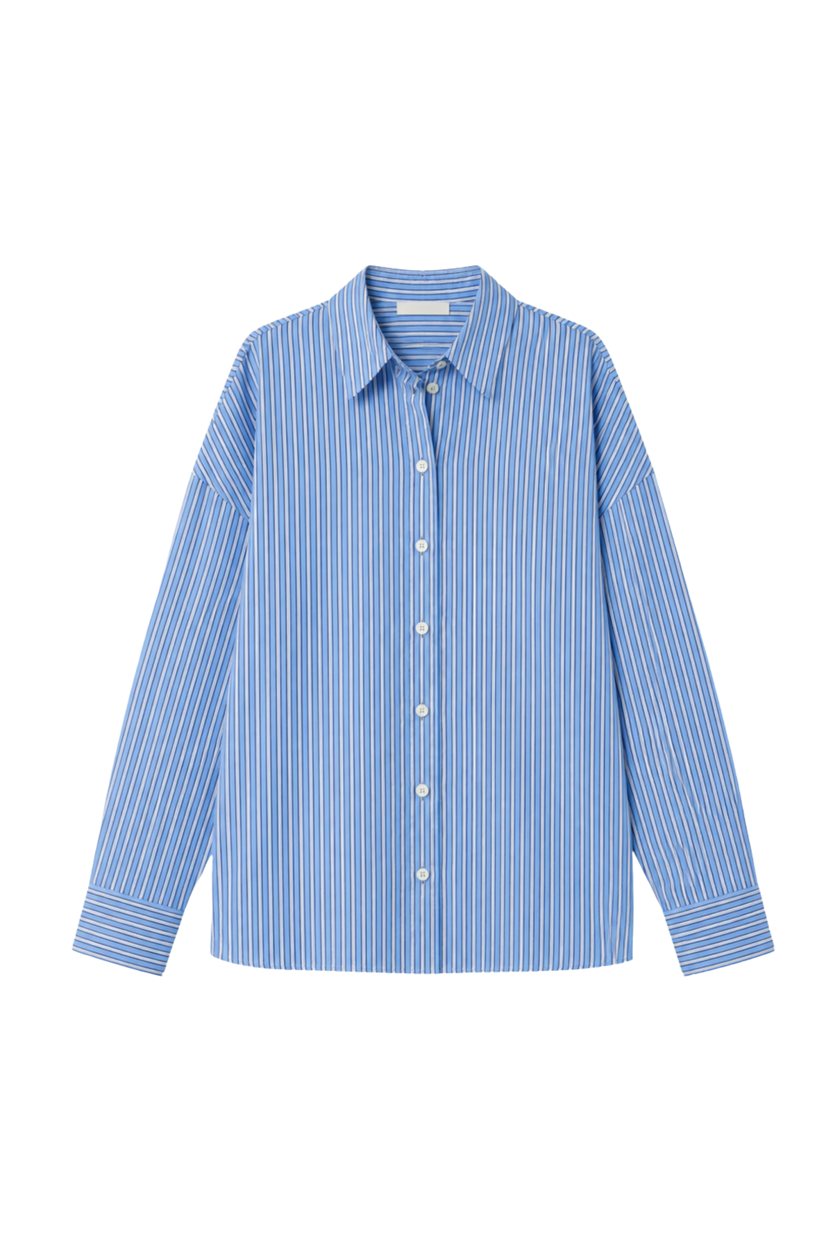 Edmund Lyocell Stripe Oversized Shirt