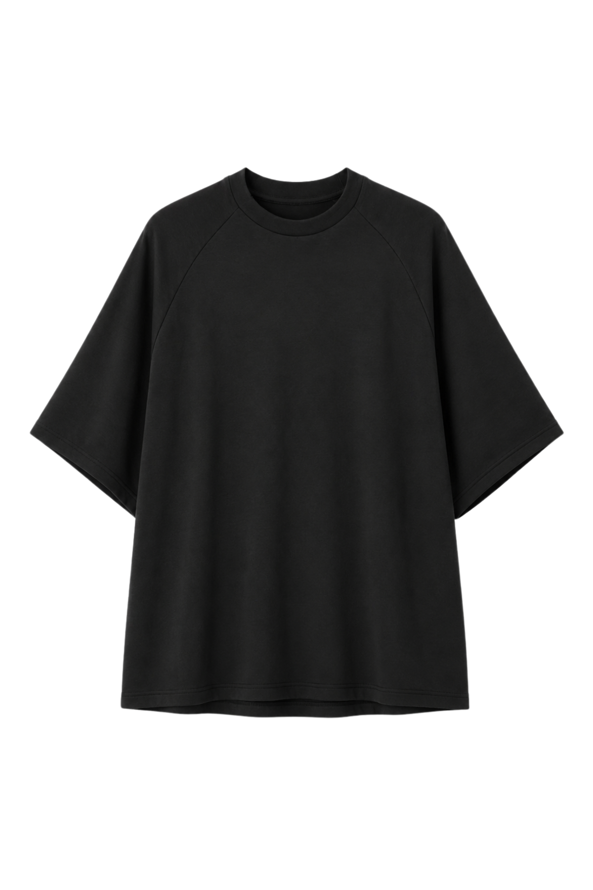 Feather Weight Viscose Neoprene Baseball T-Shirt