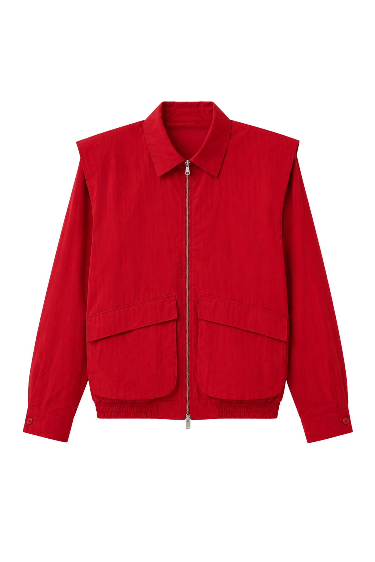 Fall Nylon Snap Bomber