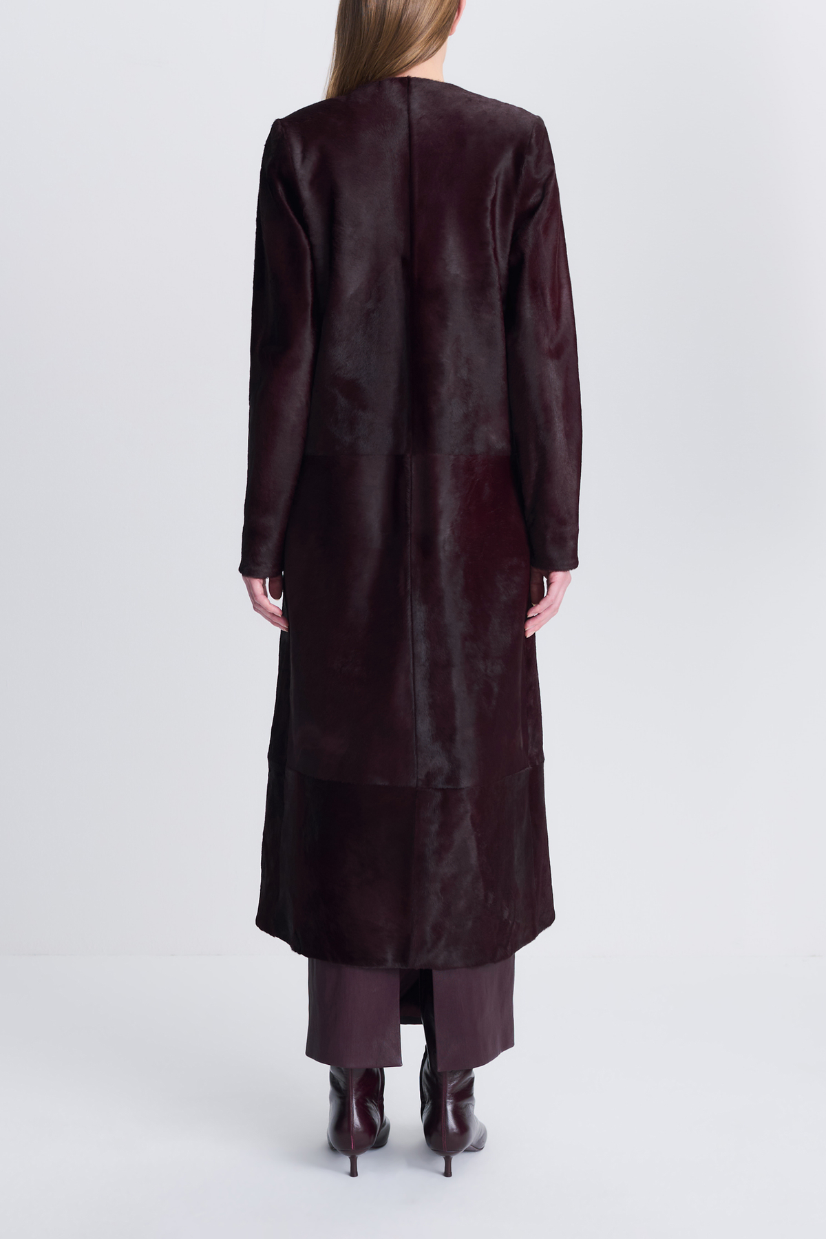 Bowie Collarless Coat